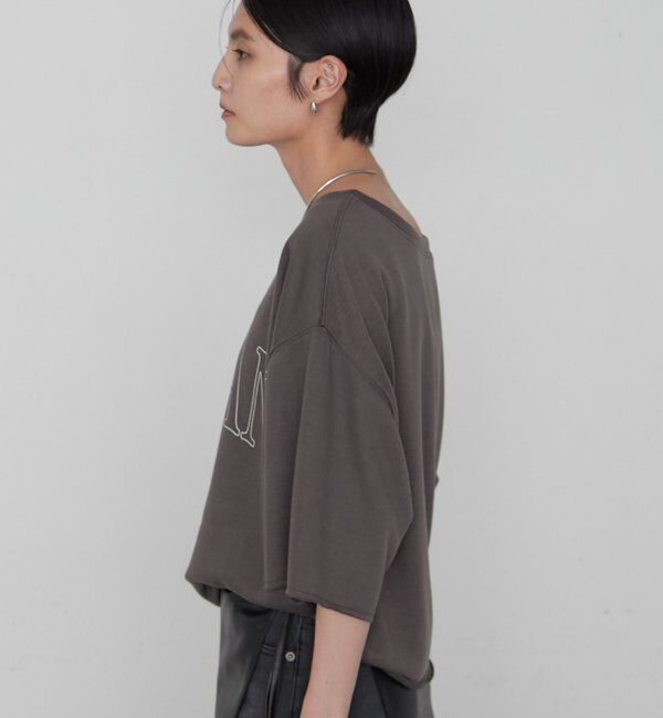  「≪セットアップ可≫カットプリントプルオーバー」|Tシャツ・カットソー|