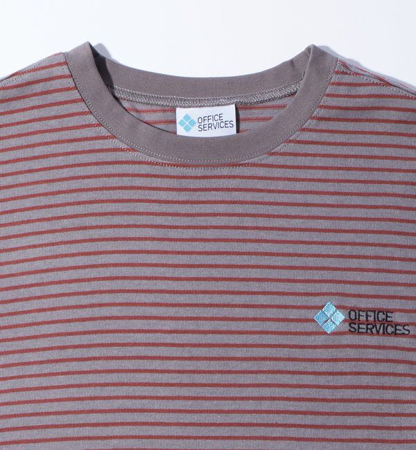  「【OFFICE SERVICES】ボーダーTEE」|Tシャツ・カットソー|