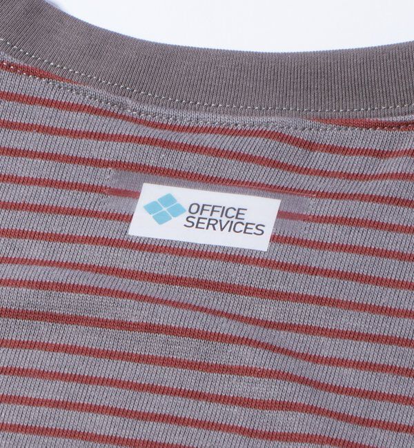  「【OFFICE SERVICES】ボーダーTEE」|Tシャツ・カットソー|