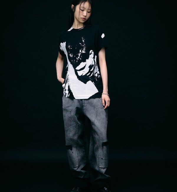  「VIDEO SHOP &times; PeterAnderson Facephoto TEE」|Tシャツ・カットソー|