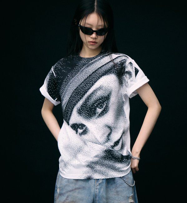  「VIDEO SHOP &times; PeterAnderson Facephoto TEE」|Tシャツ・カットソー|