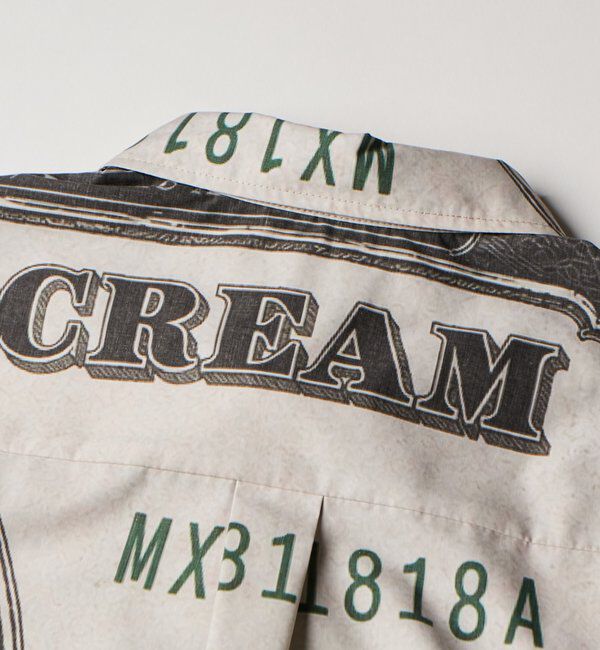  「【Sourcream/UNISEX】マルクス紙幣プリントシャツ」|シャツ・ブラウス|