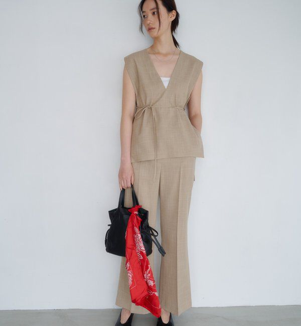  「【再入荷】レザー巾着ショルダーバッグ」|トートバッグ|