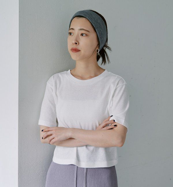  「スラブコットンチビTee」|Tシャツ・カットソー|