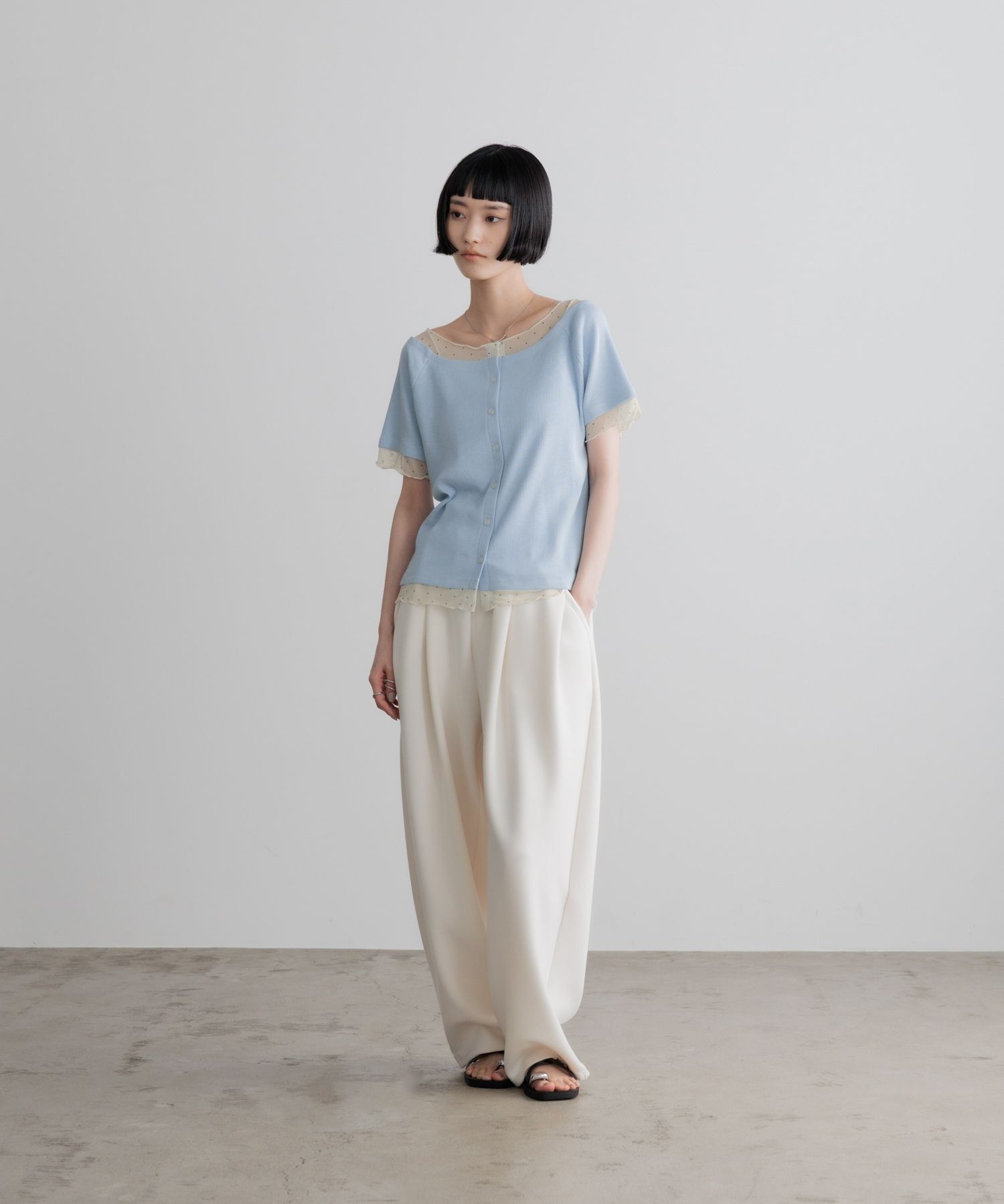 LOWRYS FARM「２ＷＡＹレイヤードＳＳ」|Tシャツ・カットソー|