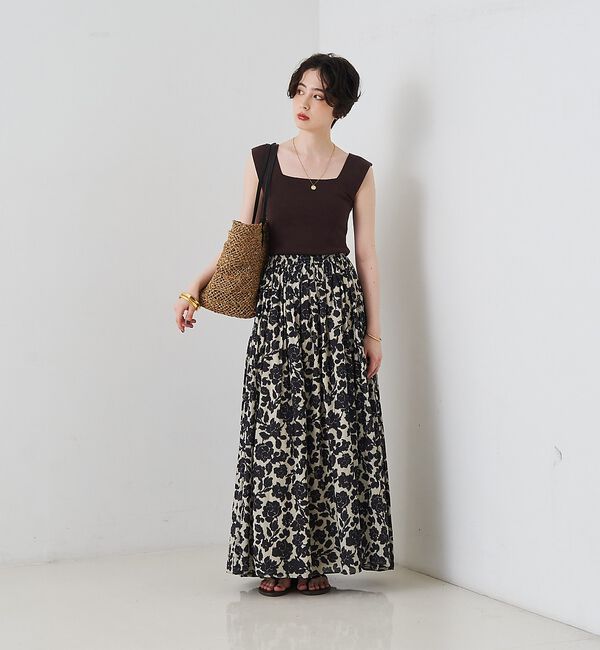 Rouge vif「コインパーツスタッドチェーンネックレス」|ネックレス|