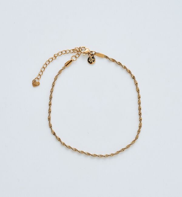 Rouge vif「【PETIT MOMENTS/プティ・モーメント】Rachel Anklet ゴ」|アンクレット|