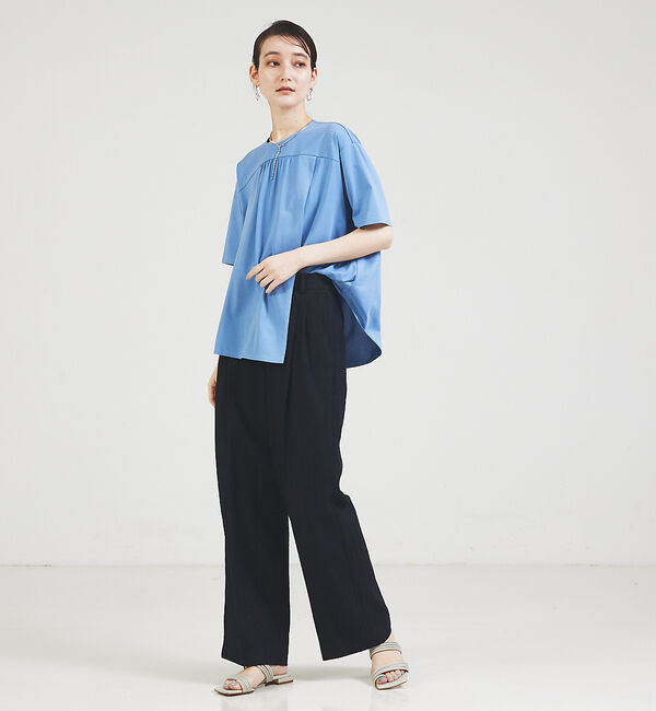 qualite「【セットアップ対応】ランダムヘリンボーンリネンパンツ」|その他|