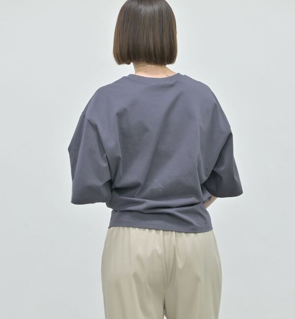 qualite「【接触冷感】プレミアム天竺ドルマンTシャツ」|Tシャツ・カットソー|