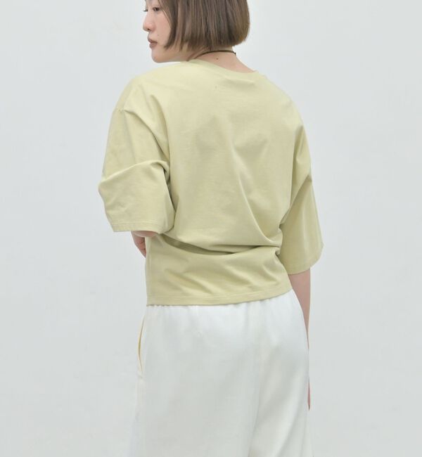 qualite「【接触冷感】プレミアム天竺ドルマンTシャツ」|Tシャツ・カットソー|
