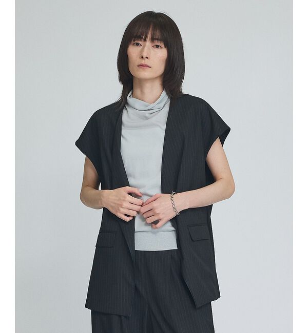 qualite「【セットアップ対応】ウールライク ジレ」|その他|