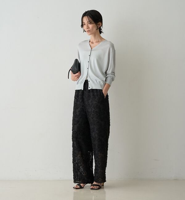 qualite「テンセルウールカシュクールカーディガン」|カーディガン|