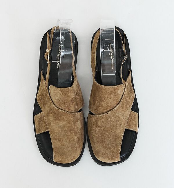 AU BANNISTER「【販売店舗限定】オブリークアシメサンダル」|サンダル|