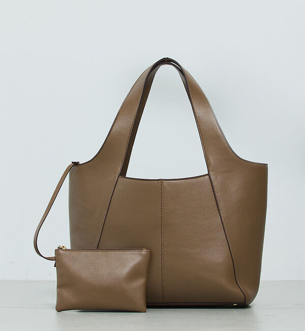 LOWELL things「【追加分/再入荷/kariさんコラボ】ポーチ付き多機能オープントート/A4/通勤」|トートバッグ|