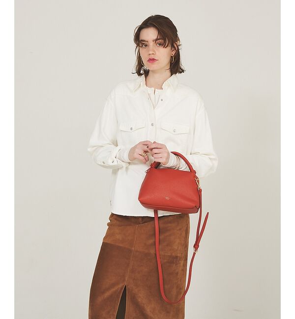 LOWELL things「【新色追加】Muget/ダブルハンドルミニショルダーBAG【予約】」|ショルダー・メッセンジャー|