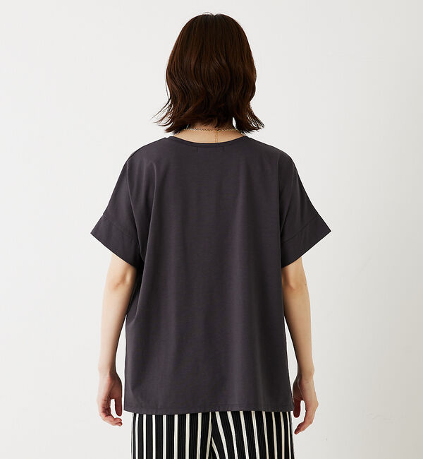 abahouse mavie「ワイドロゴTシャツ」|Tシャツ・カットソー|