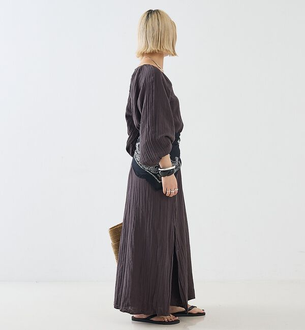 The Store by C' 「【COCUCA】パフスリーブドレス」|ワンピース|