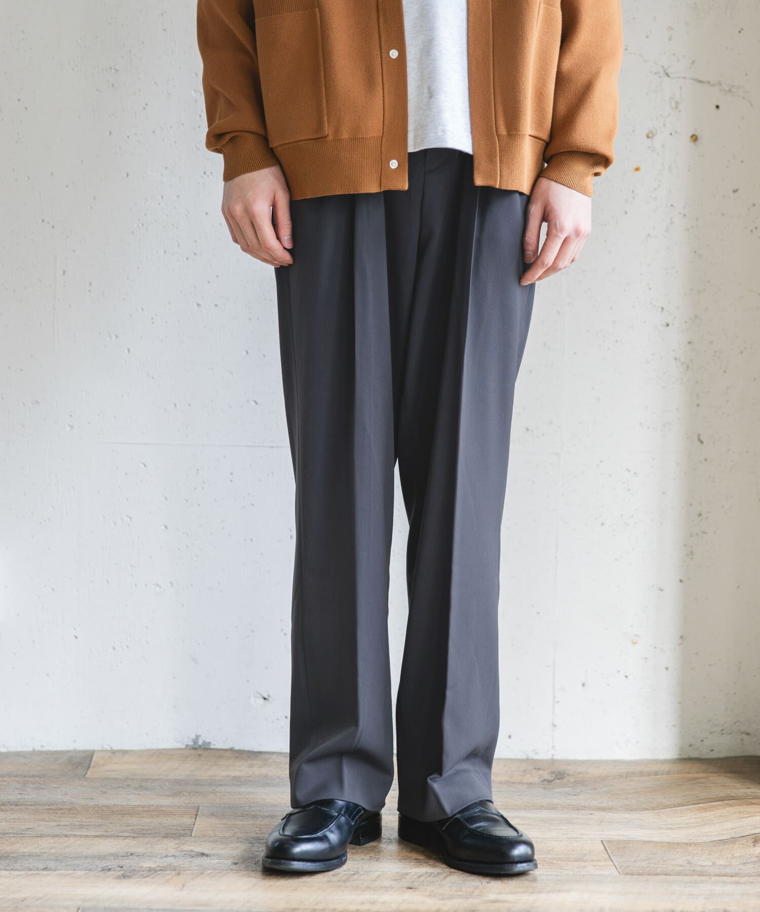 URBAN RESEARCH DOORS「『UR TECH』完声2タックワイドトラウザー」|その他|
