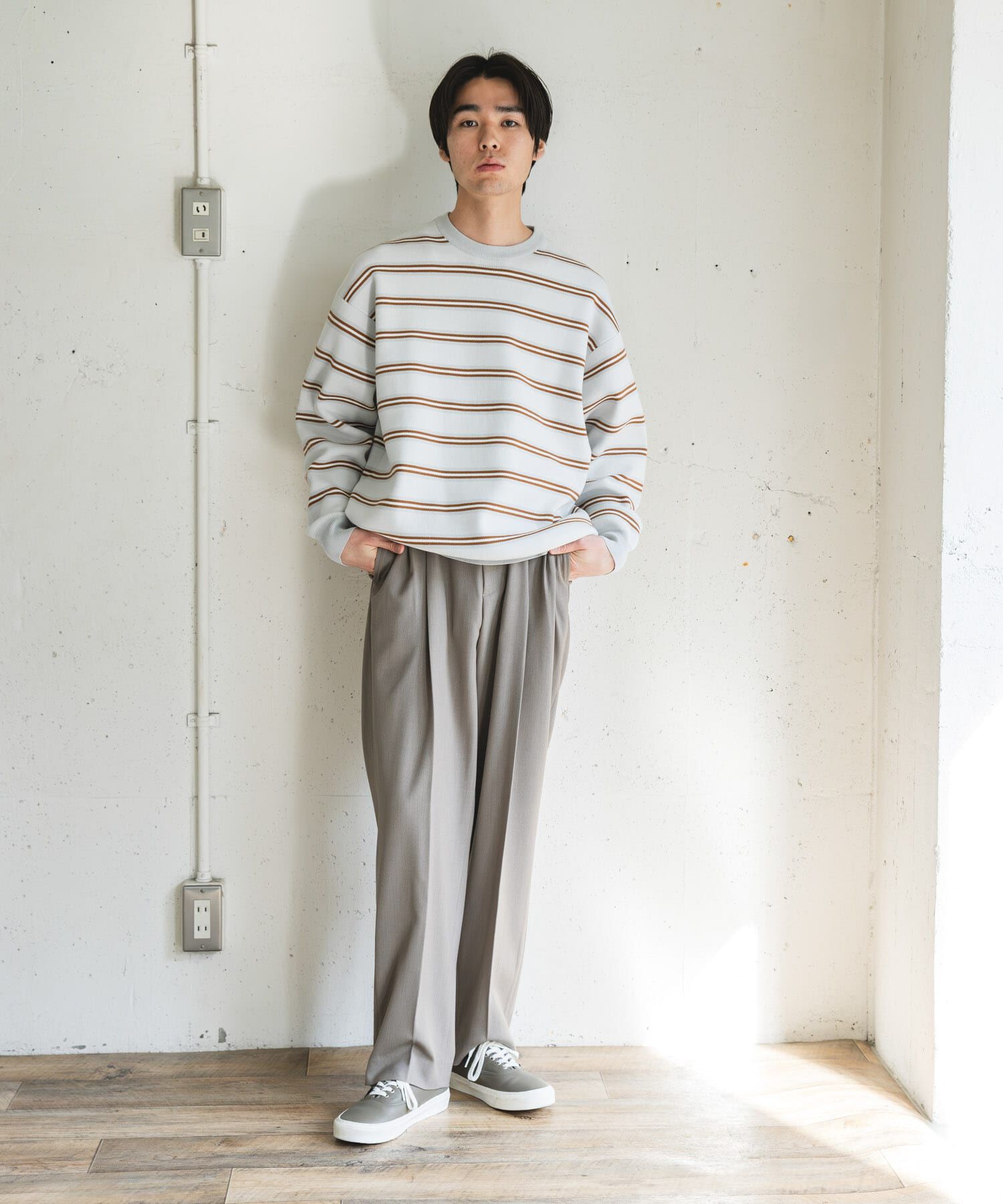 URBAN RESEARCH DOORS「『UR TECH』完声2タックワイドトラウザー」|その他|