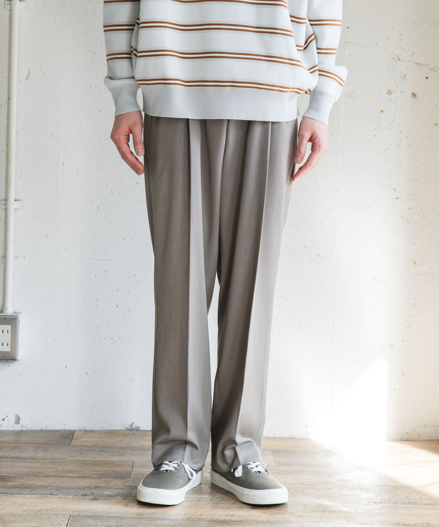URBAN RESEARCH DOORS「『UR TECH』完声2タックワイドトラウザー」|その他|