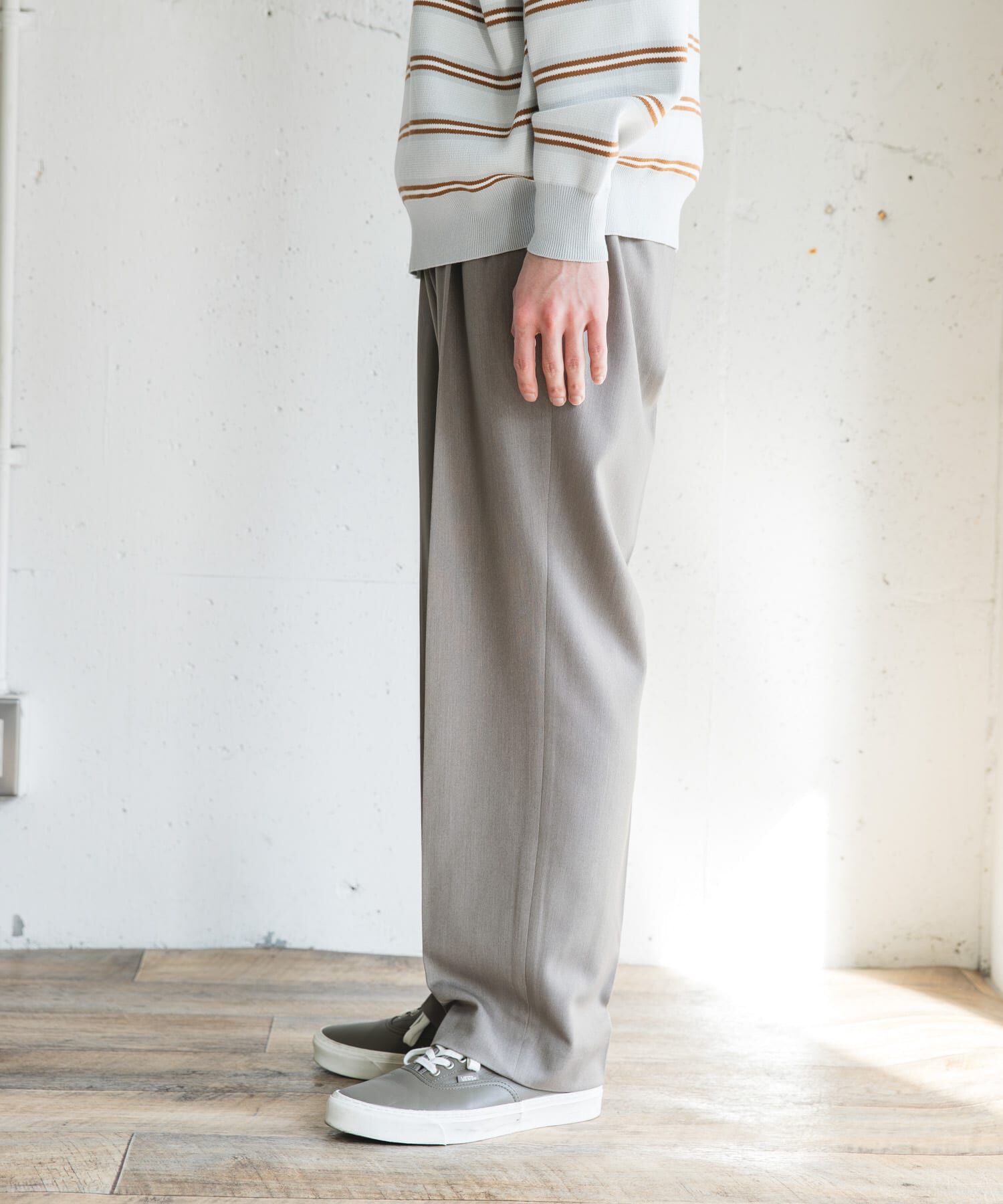 URBAN RESEARCH DOORS「『UR TECH』完声2タックワイドトラウザー」|その他|