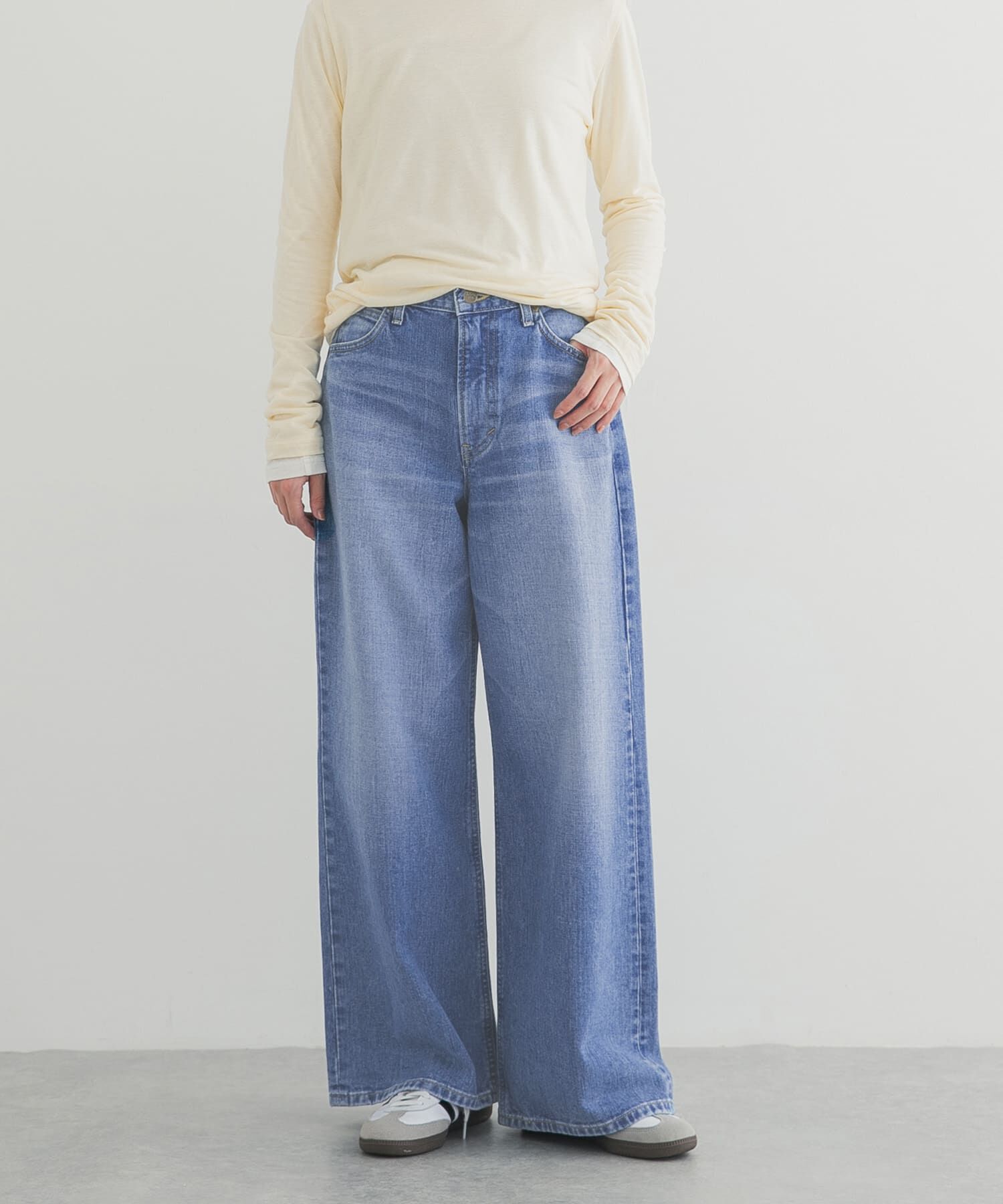 URBAN RESEARCH DOORS「『別注』Lee101&times;DOORS　WIDE PANTS」|デニム|