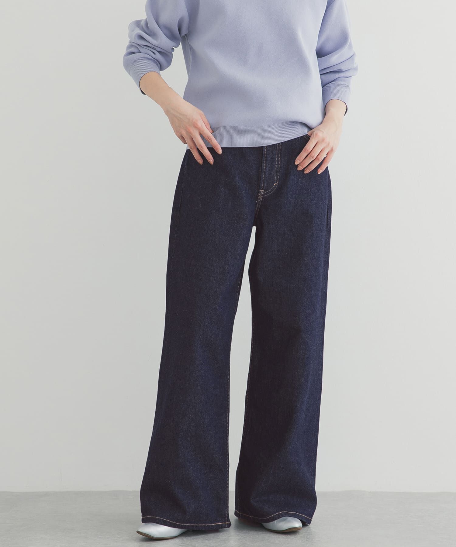 URBAN RESEARCH DOORS「『別注』Lee101&times;DOORS　WIDE PANTS」|デニム|