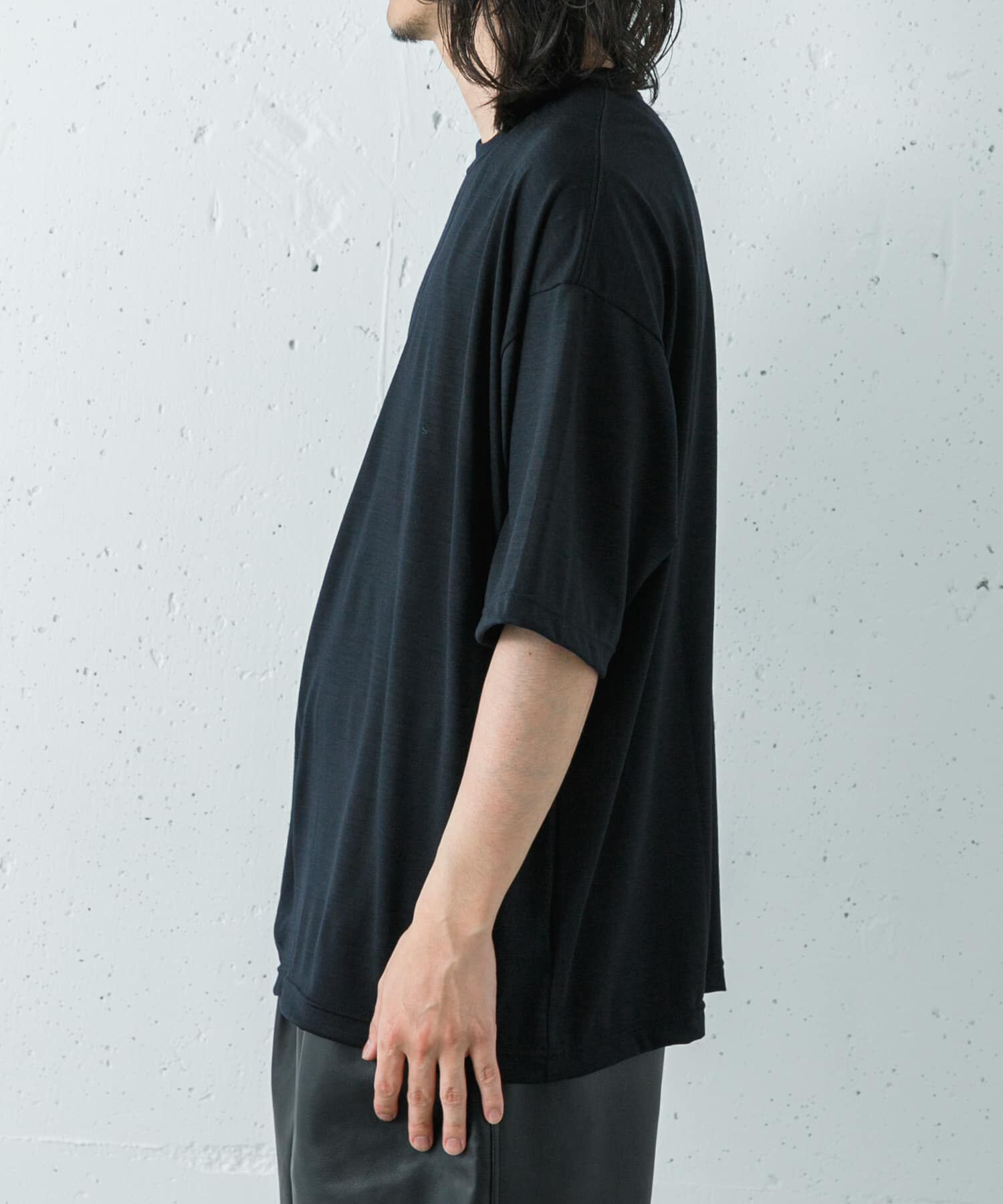 URBAN RESEARCH「『洗濯可』new basic　WASHABLE MERINO WOOL T-SHIRTS」|Tシャツ・カットソー|