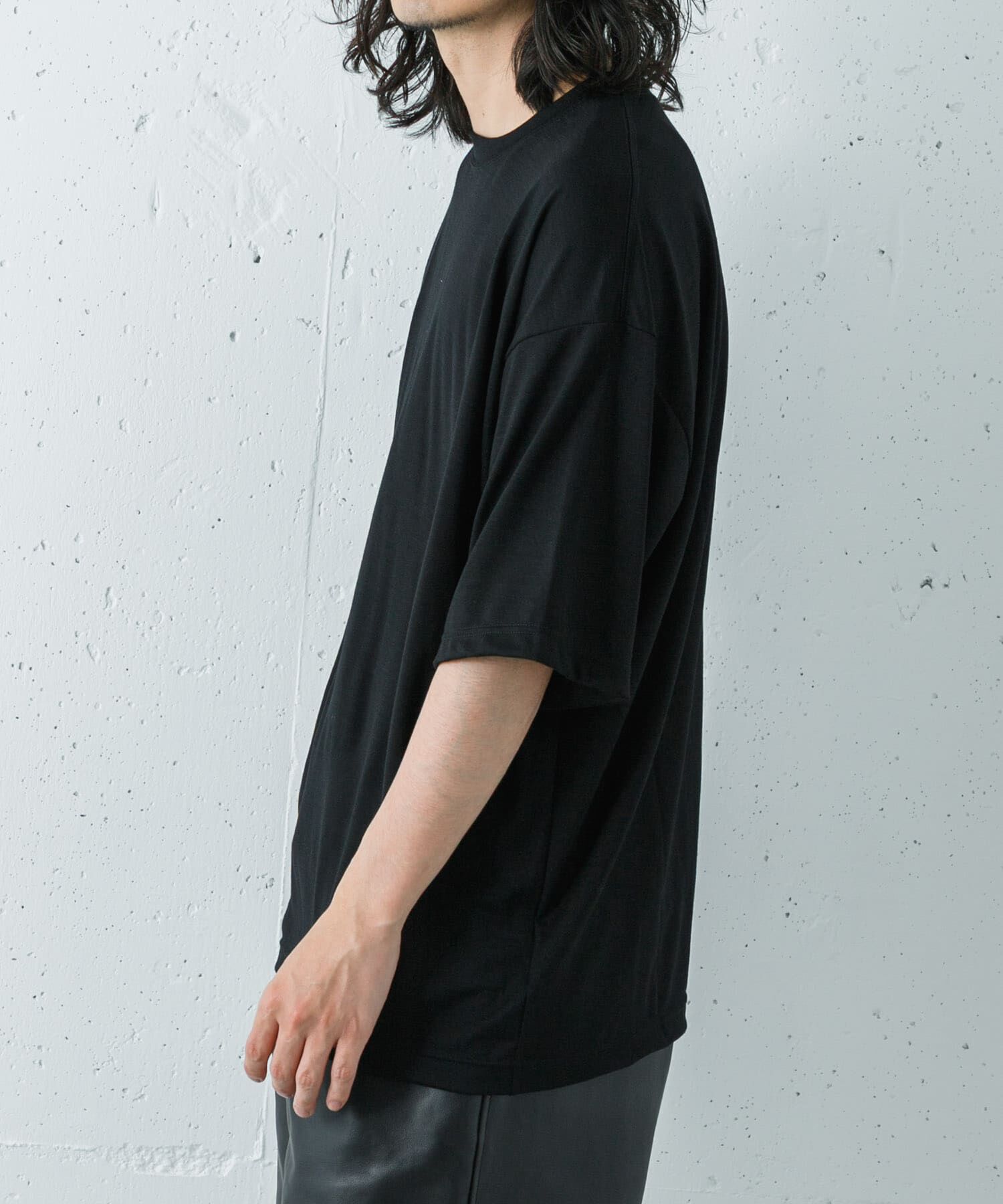 URBAN RESEARCH「『洗濯可』new basic　WASHABLE MERINO WOOL T-SHIRTS」|Tシャツ・カットソー|