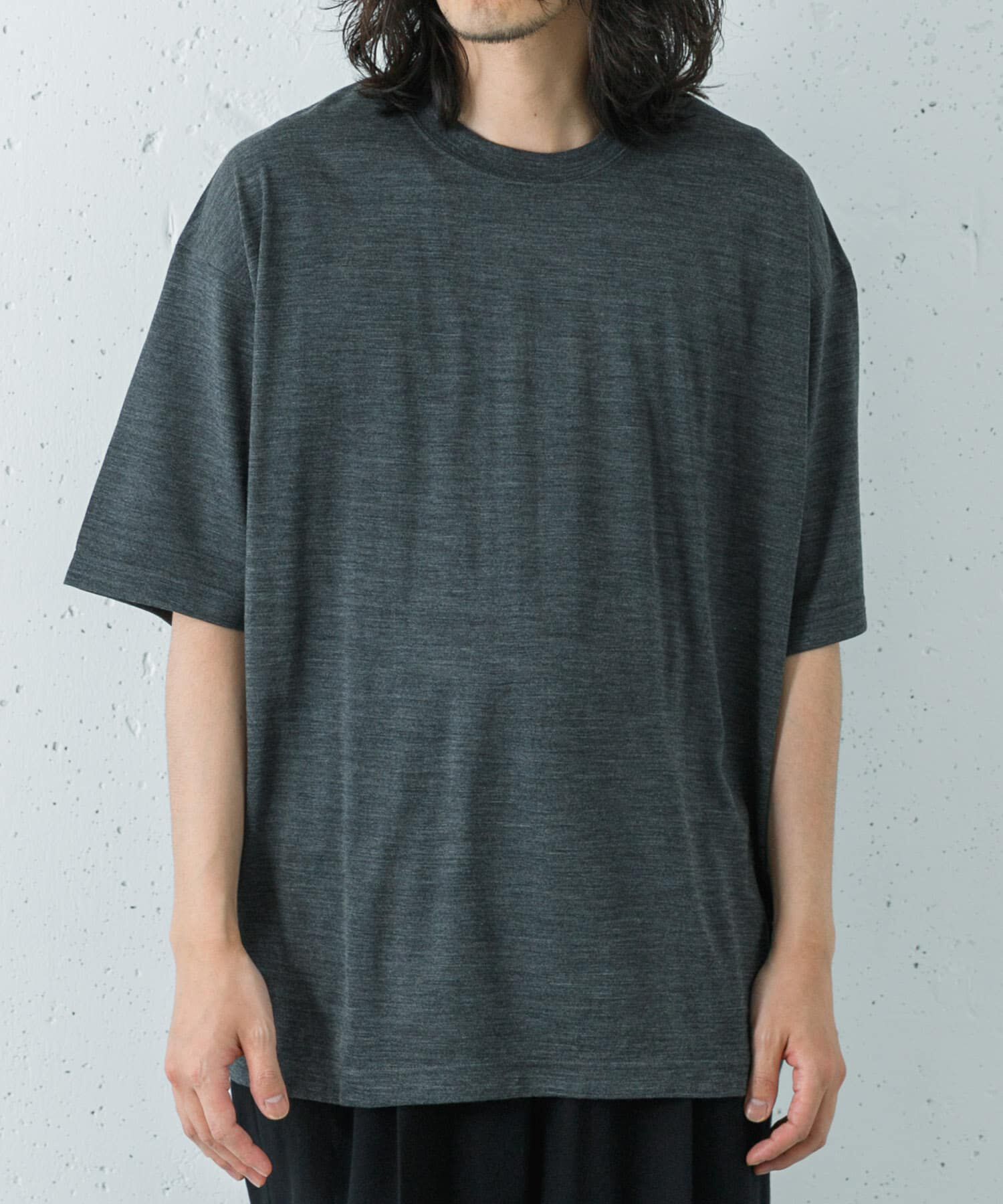 URBAN RESEARCH「『洗濯可』new basic　WASHABLE MERINO WOOL T-SHIRTS」|Tシャツ・カットソー|