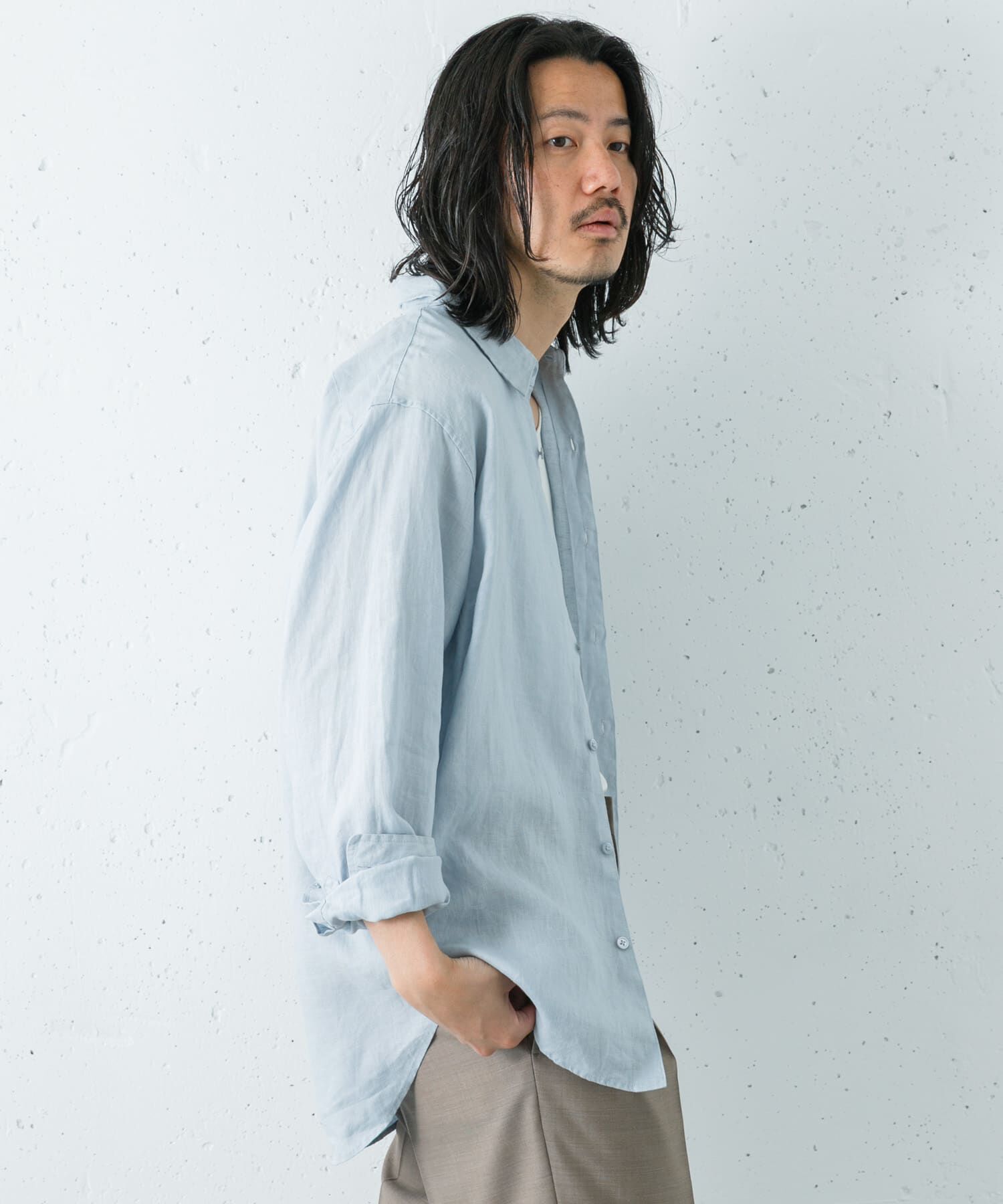 URBAN RESEARCH「LINEN REGULAR SHIRTS」|シャツ・ブラウス|