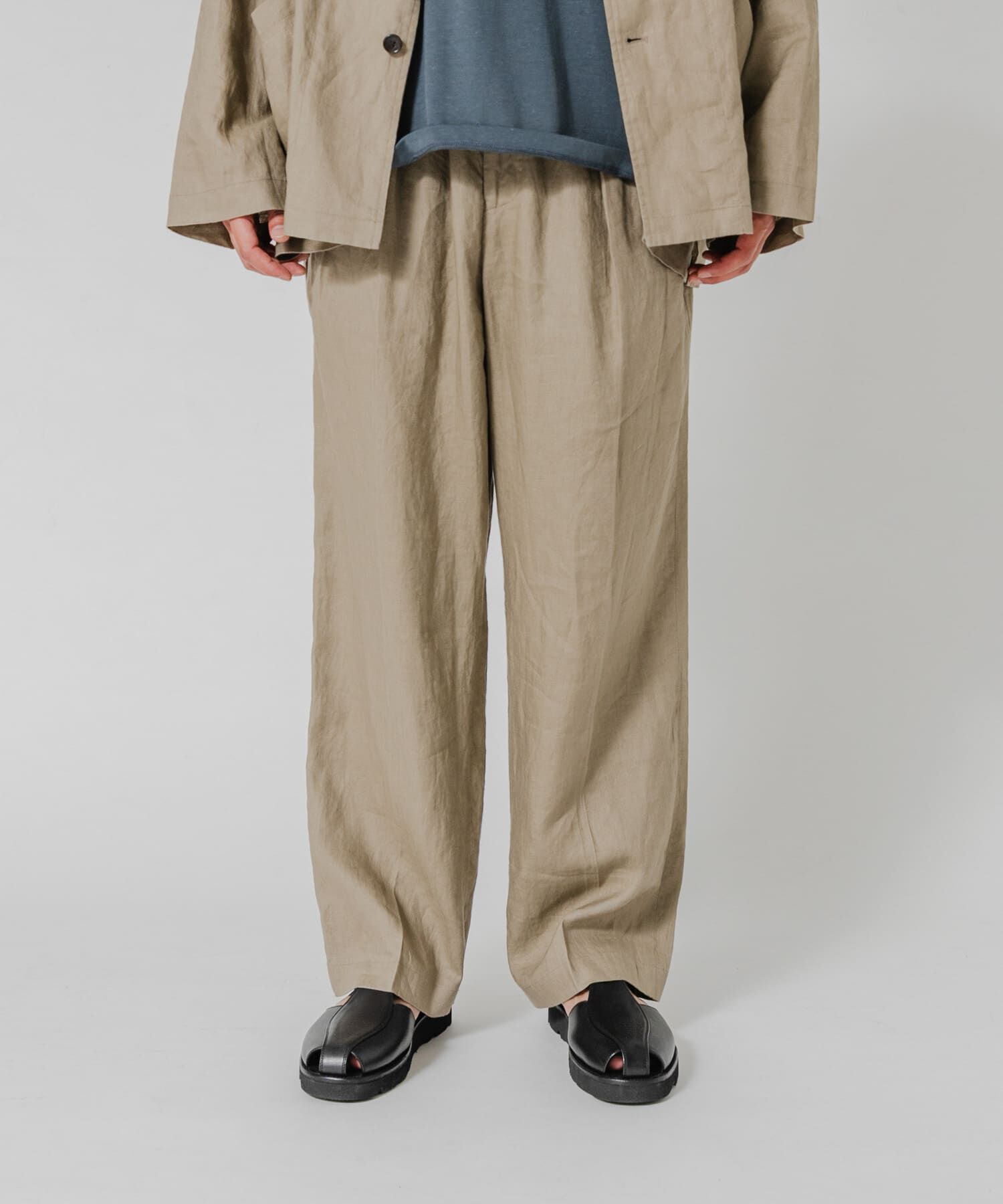 URBAN RESEARCH「LINEN WIDE EASY PANTS」|その他|