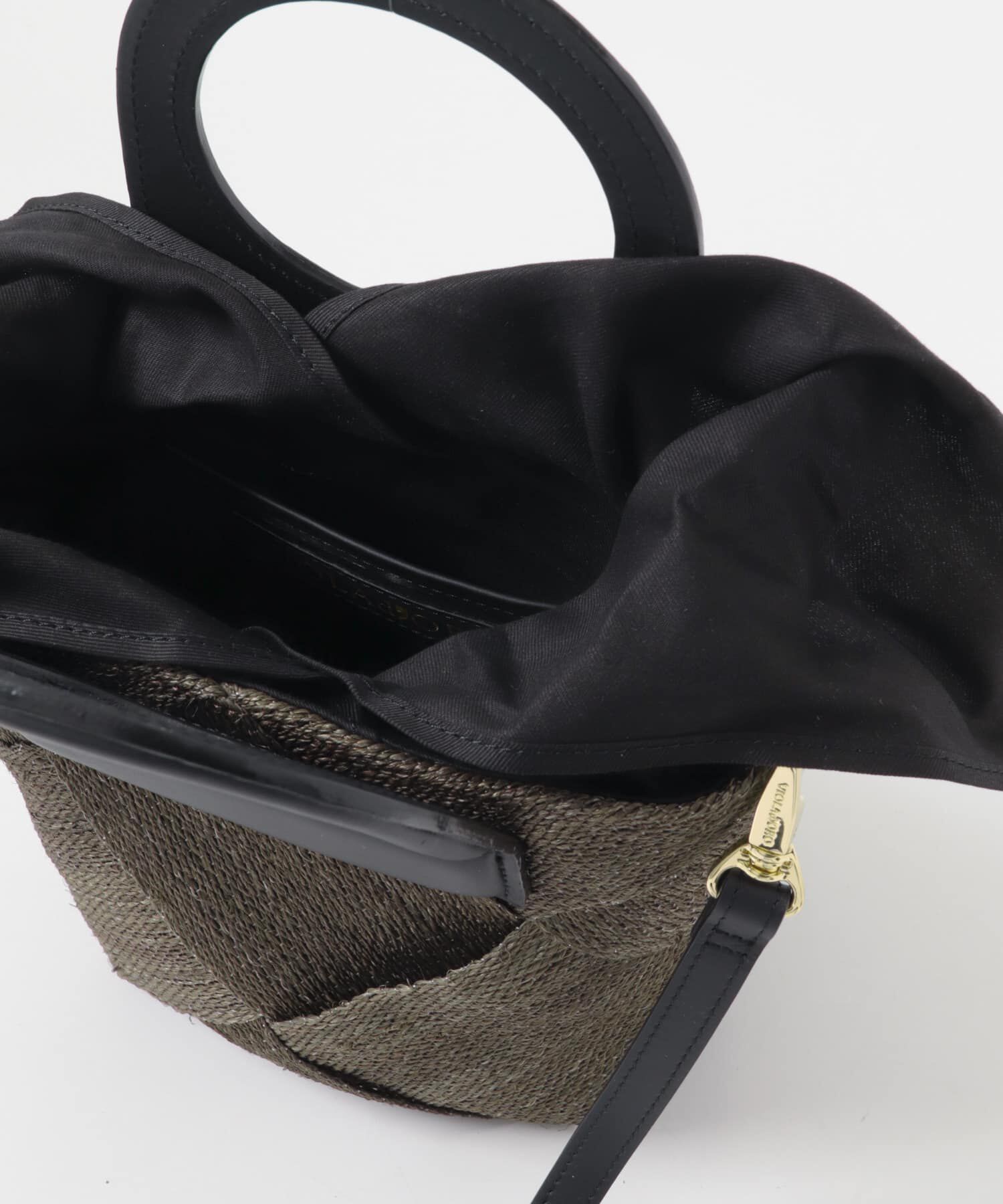 URBAN RESEARCH ROSSO「VIOLAd&rsquo;ORO　レザーハンドルアバカメッシュバッグ」|ショルダー・メッセンジャー|