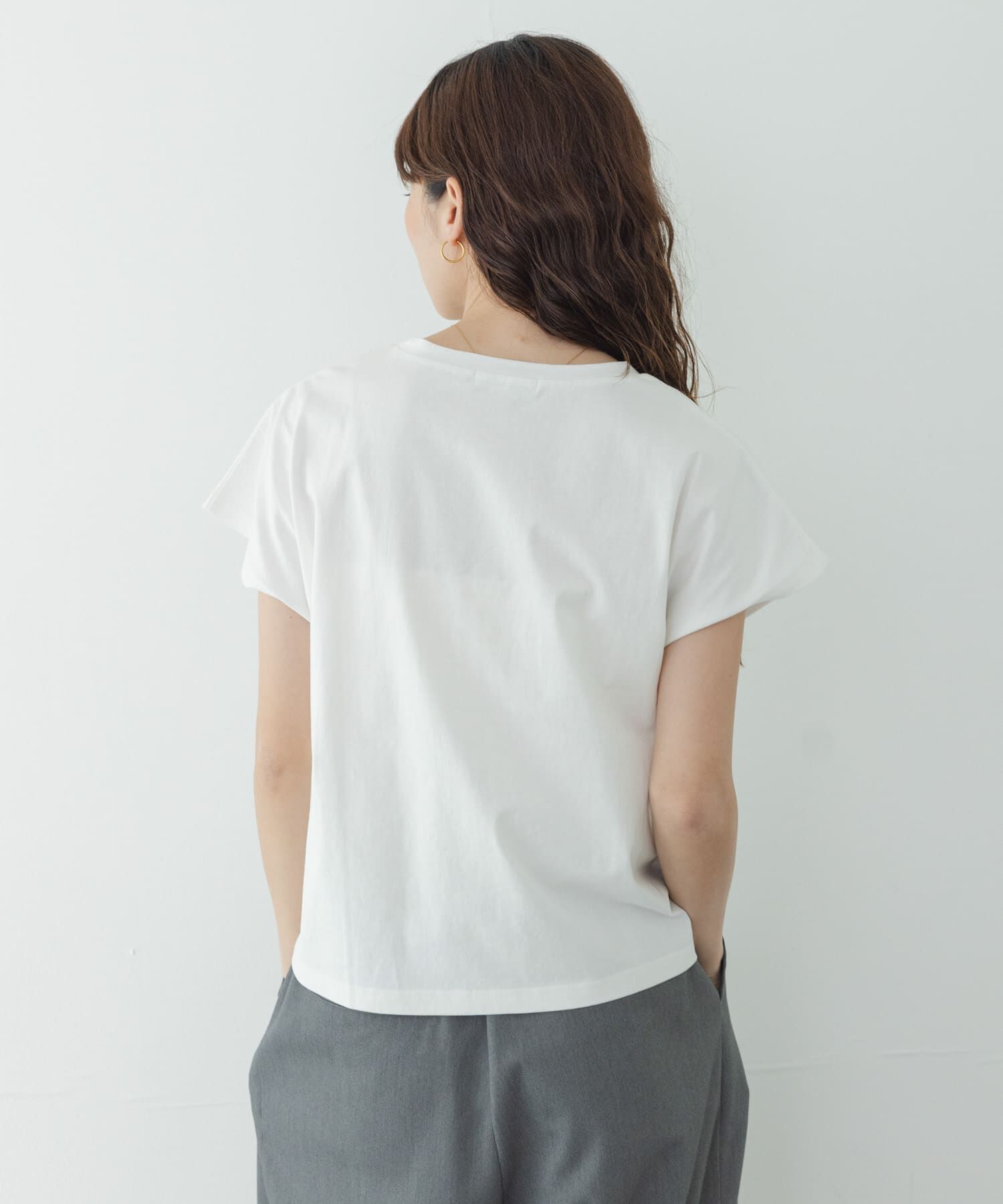 Sonny Label 「フロントフリルプルオーバー」|Tシャツ・カットソー|