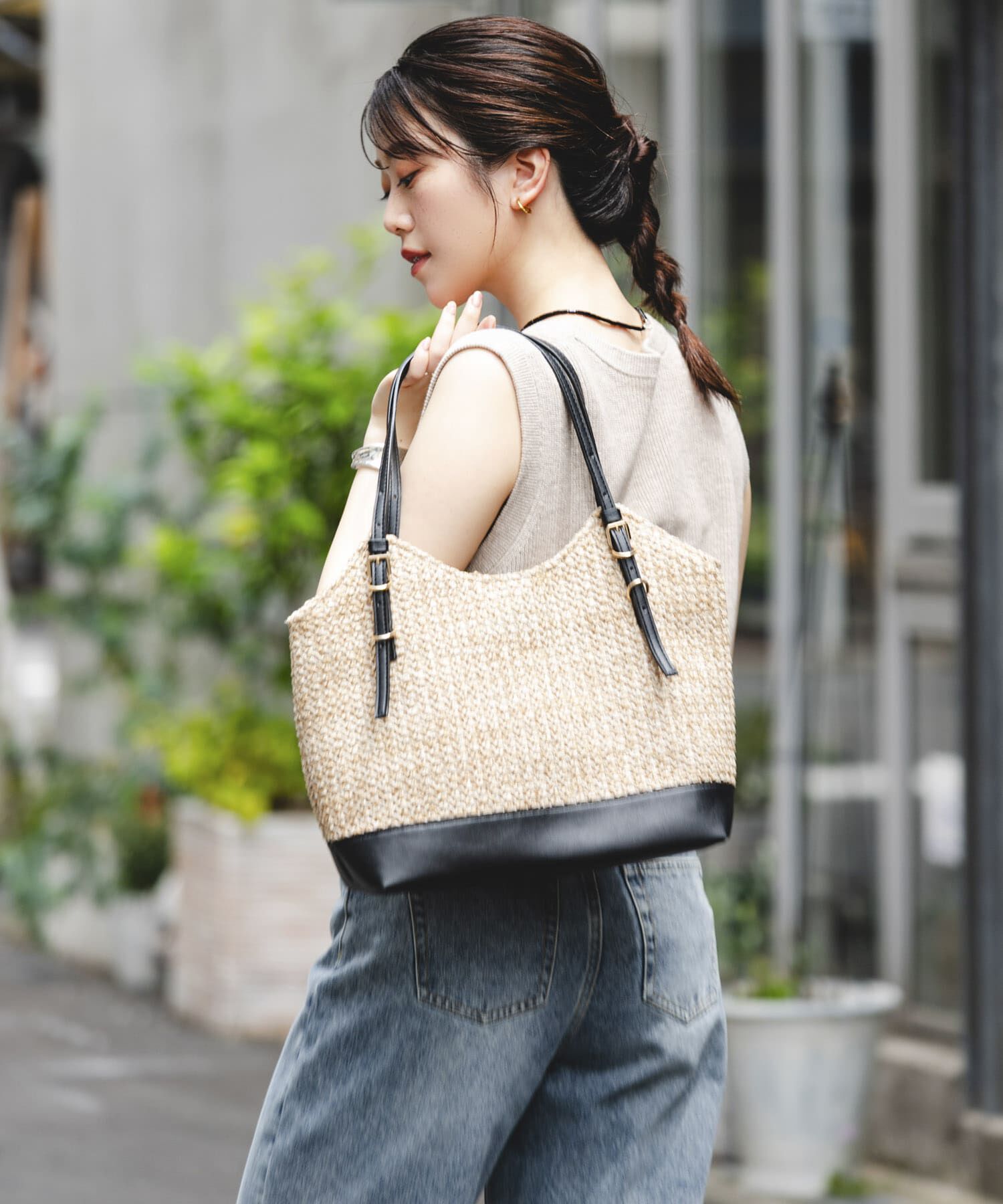 RODE SKO「『雑材』メッシュトートバッグ」|トートバッグ|