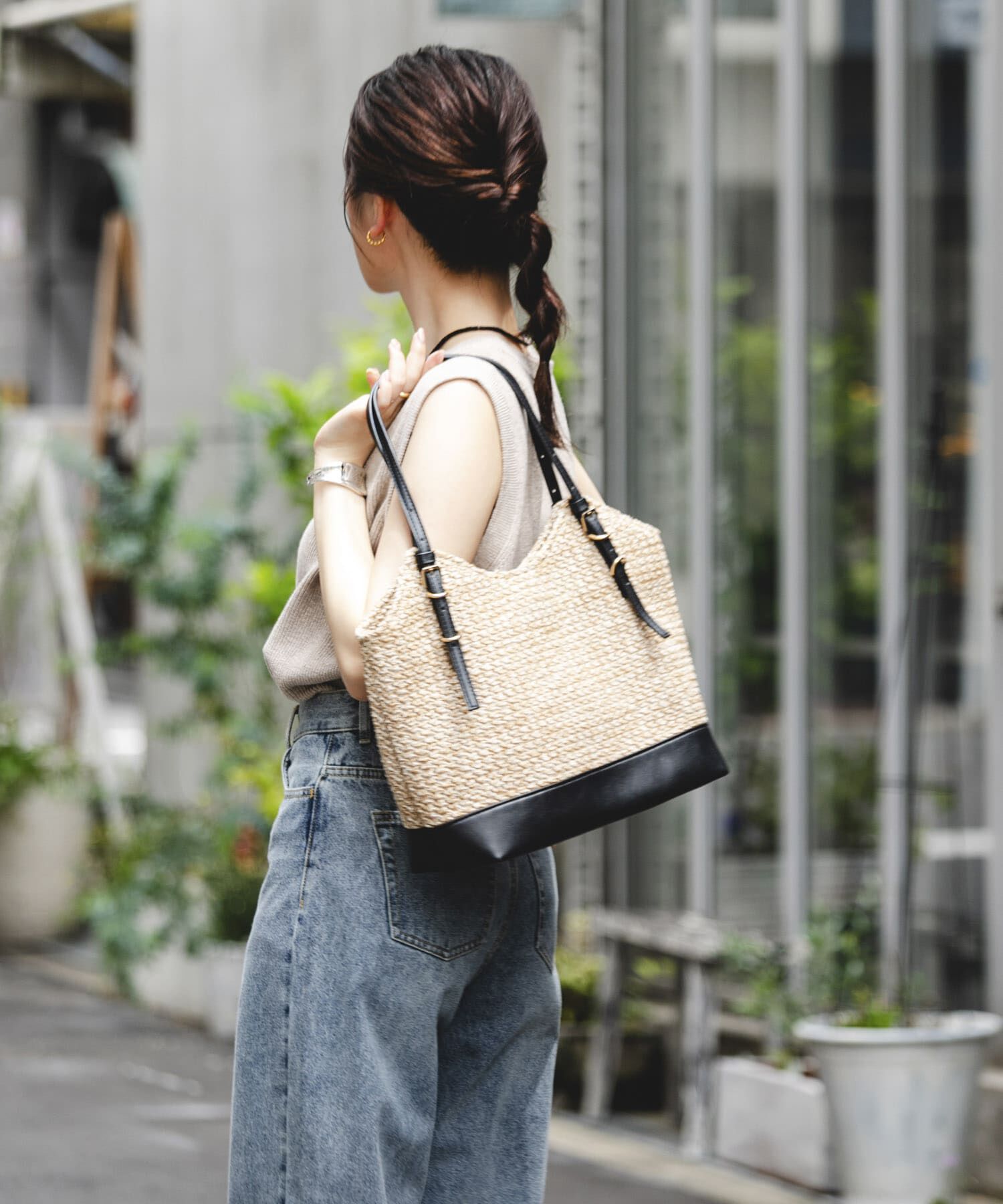 RODE SKO「『雑材』メッシュトートバッグ」|トートバッグ|