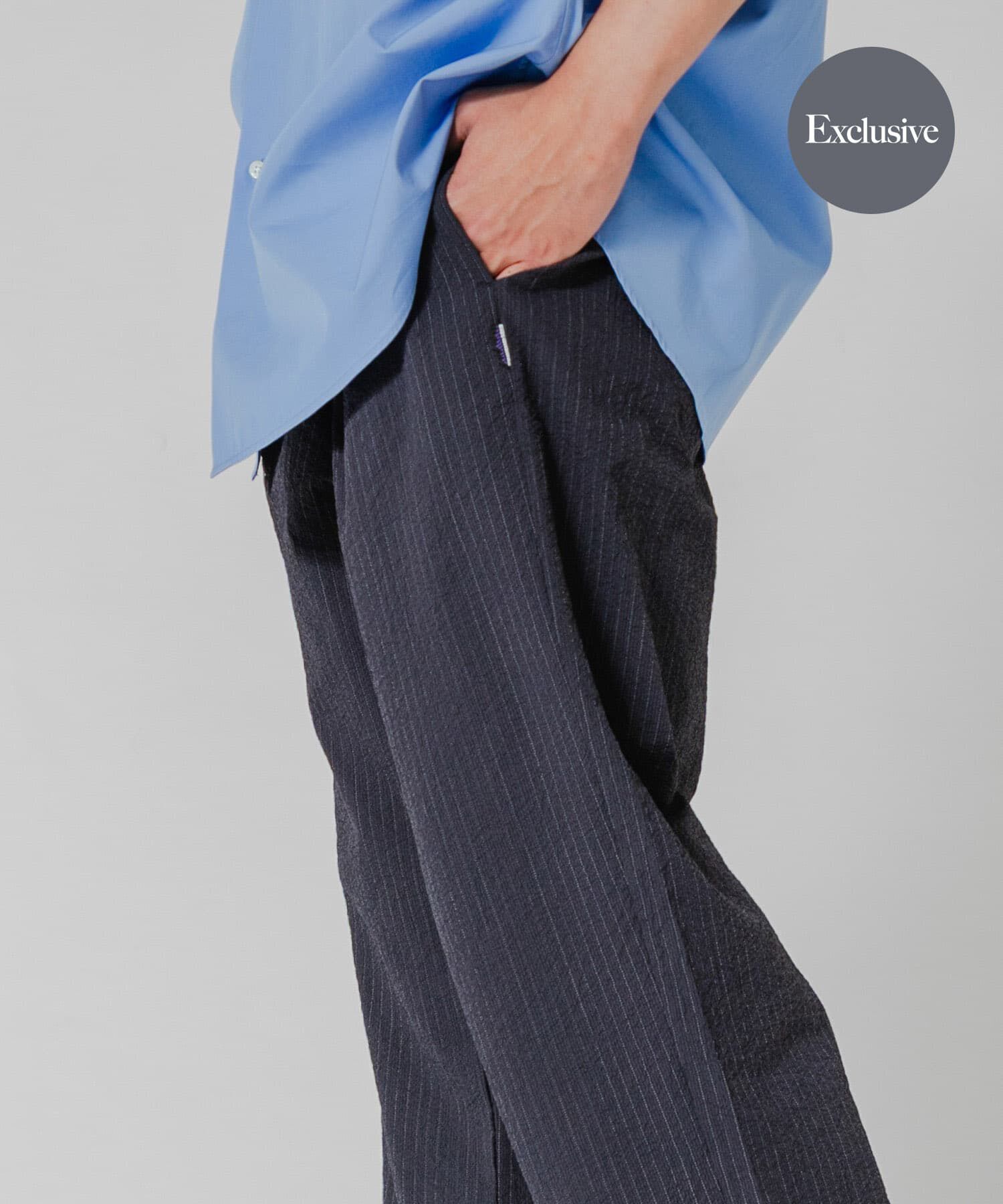 URBAN RESEARCH「『吸水速乾/UVカット』『別注』THOUSAND MILE&times;URBAN RESEARCH　WASHER CODE PANTS」|その他|ストライプ