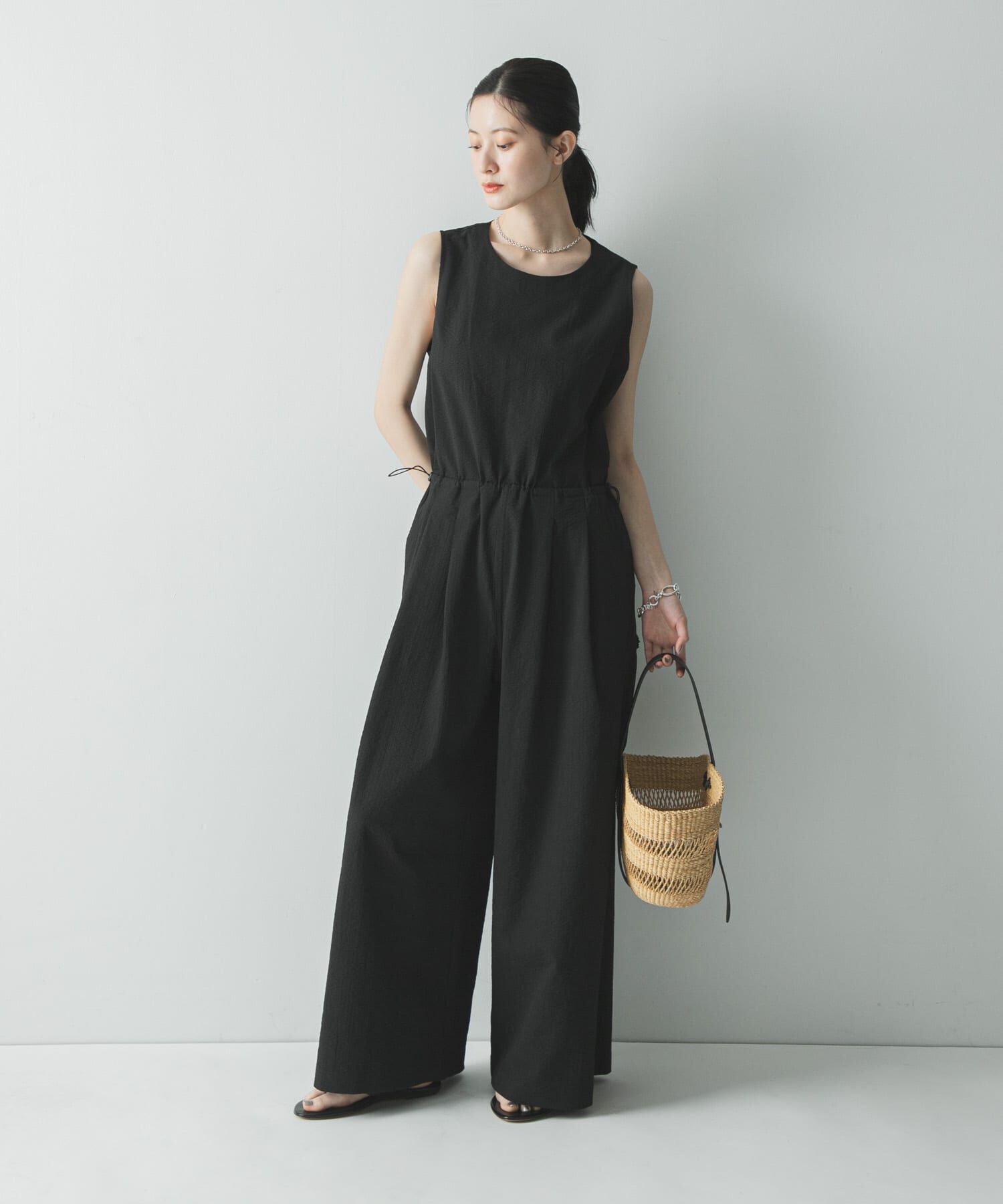 URBAN RESEARCH「『吸水速乾/UVカット』『別注』THOUSAND MILE&times;URBAN RESEARCH　SLEEVELESS ALL IN ONE」|オールインワン|