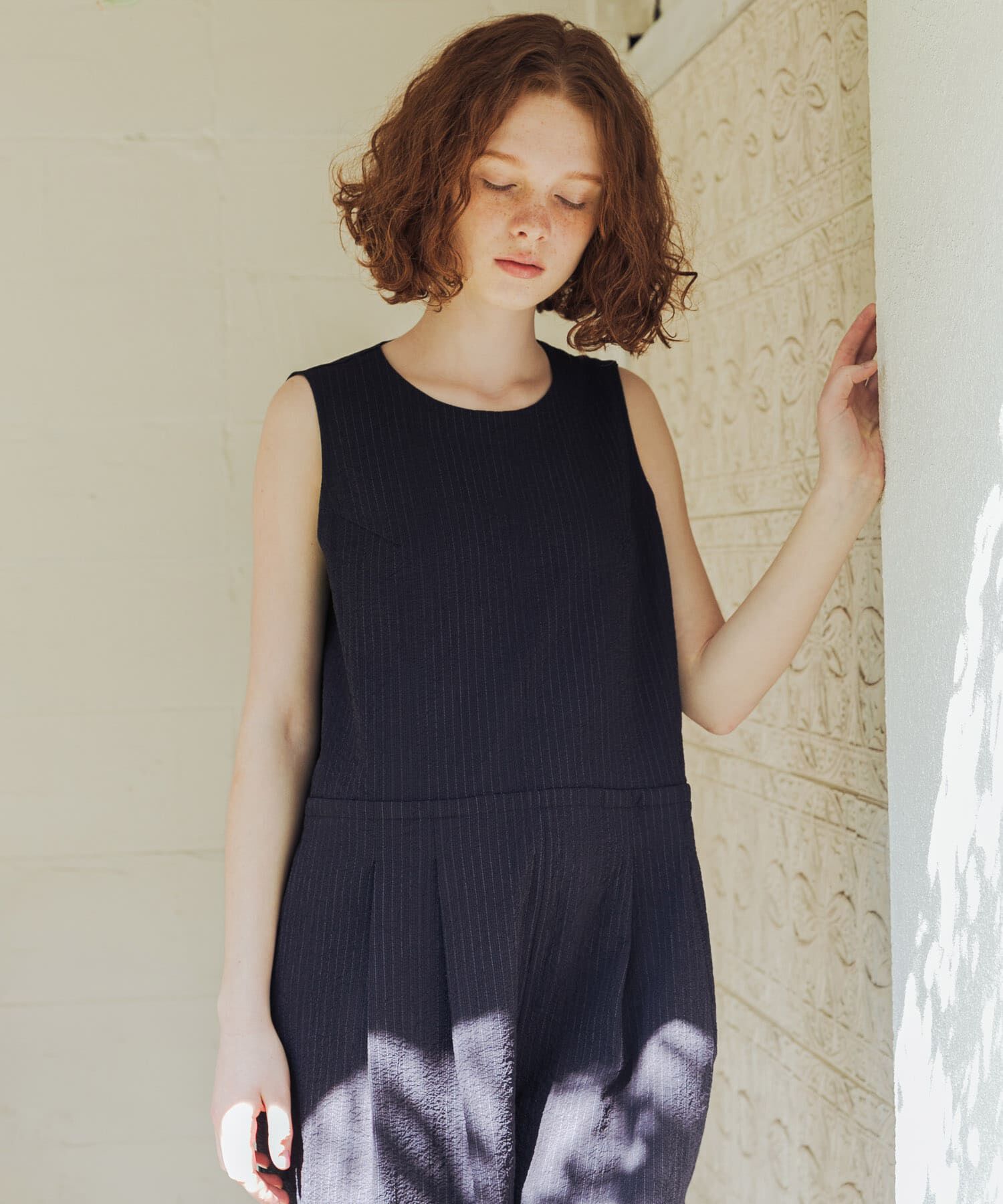 URBAN RESEARCH「『吸水速乾/UVカット』『別注』THOUSAND MILE&times;URBAN RESEARCH　SLEEVELESS ALL IN ONE」|オールインワン|