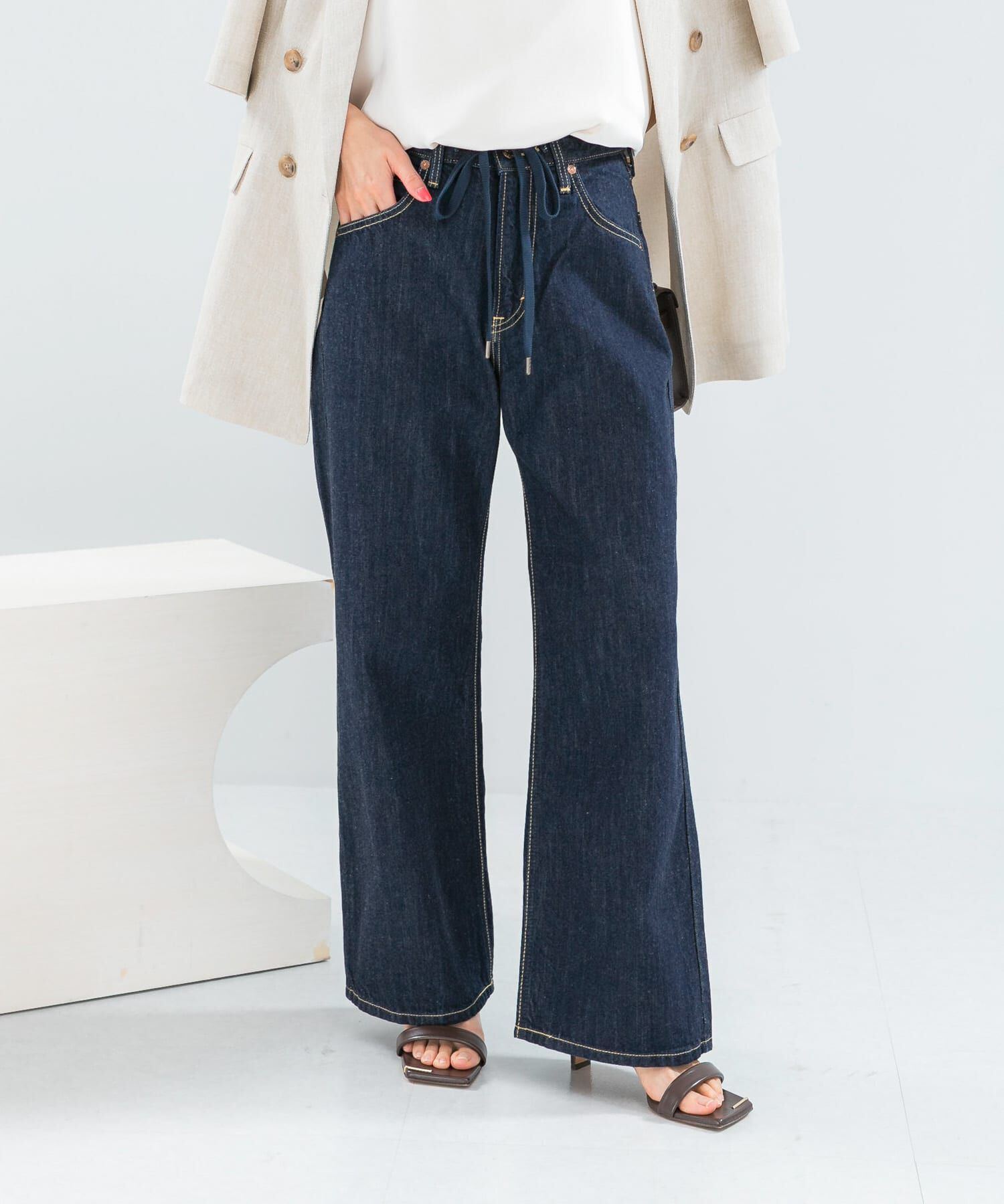 URBAN RESEARCH ROSSO「『別注』Lee&times;ROSSO　STRING DENIM PANTS」|デニム|