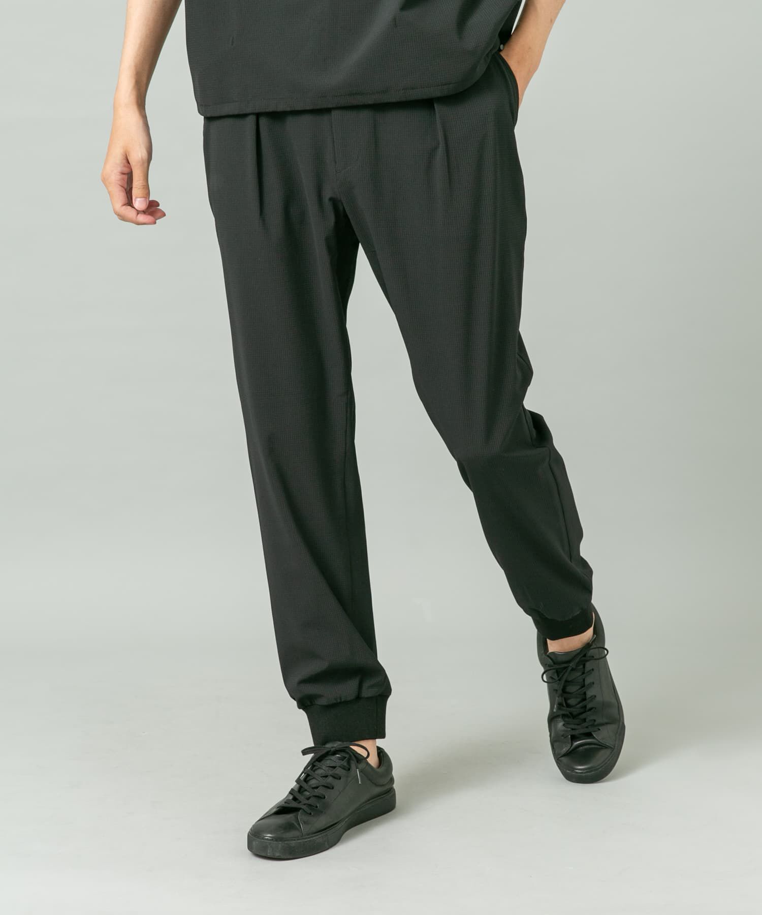 URBAN RESEARCH ROSSO「『WEB限定』『XLサイズあり』『吸水速乾』Air Stretch ジョガーパンツ」|その他|ブラック