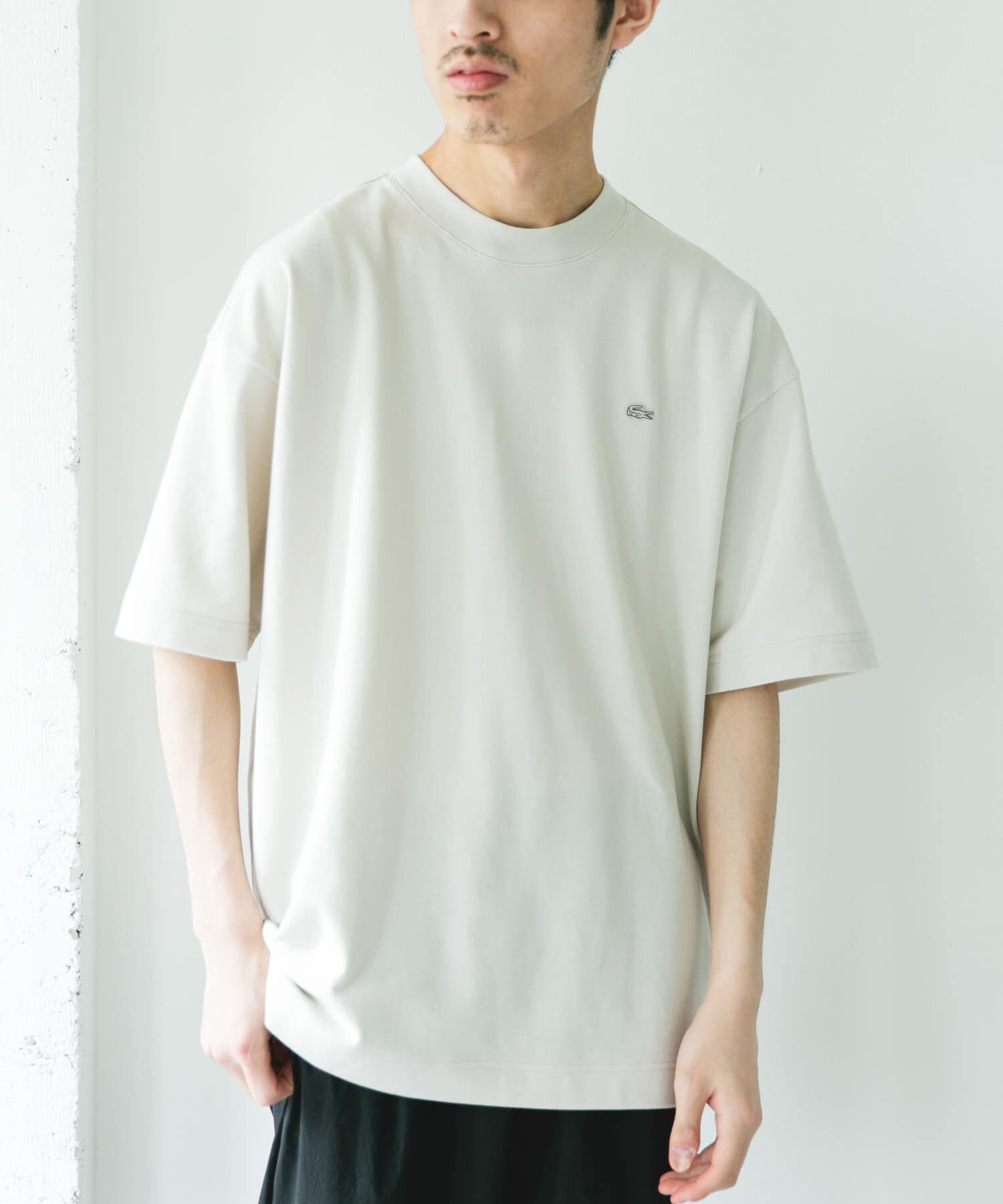 URBAN RESEARCH DOORS「『別注』LACOSTE&times;DOORS　MOSS STITCH SHORT-SLEEVE T-SHIRTS」|Tシャツ・カットソー|