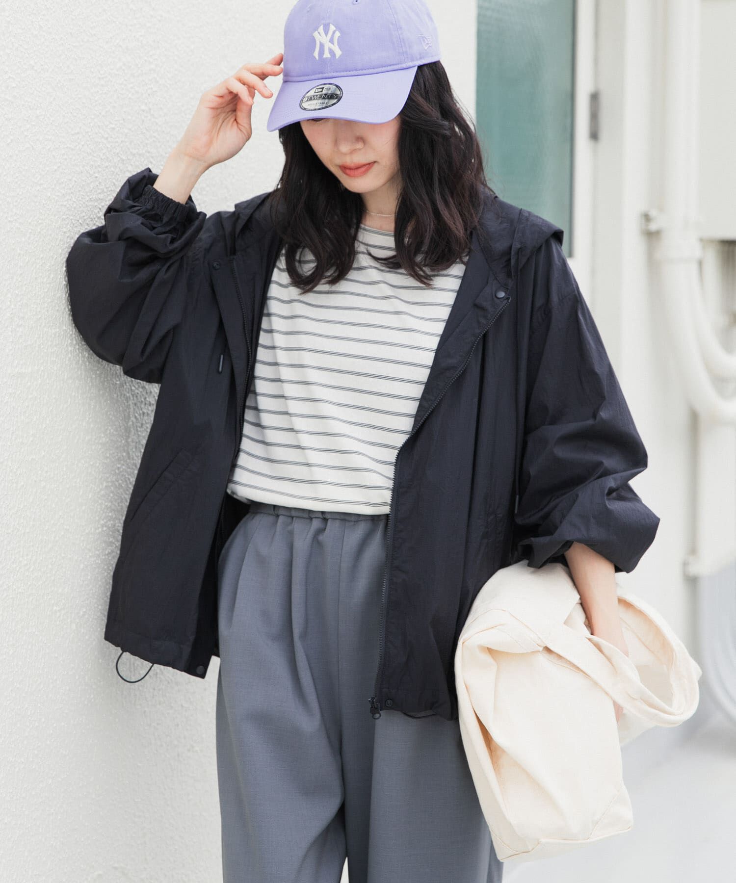 URBAN RESEARCH DOORS「『UR TECH』ポケッタブル撥水フレアパーカー」|その他|