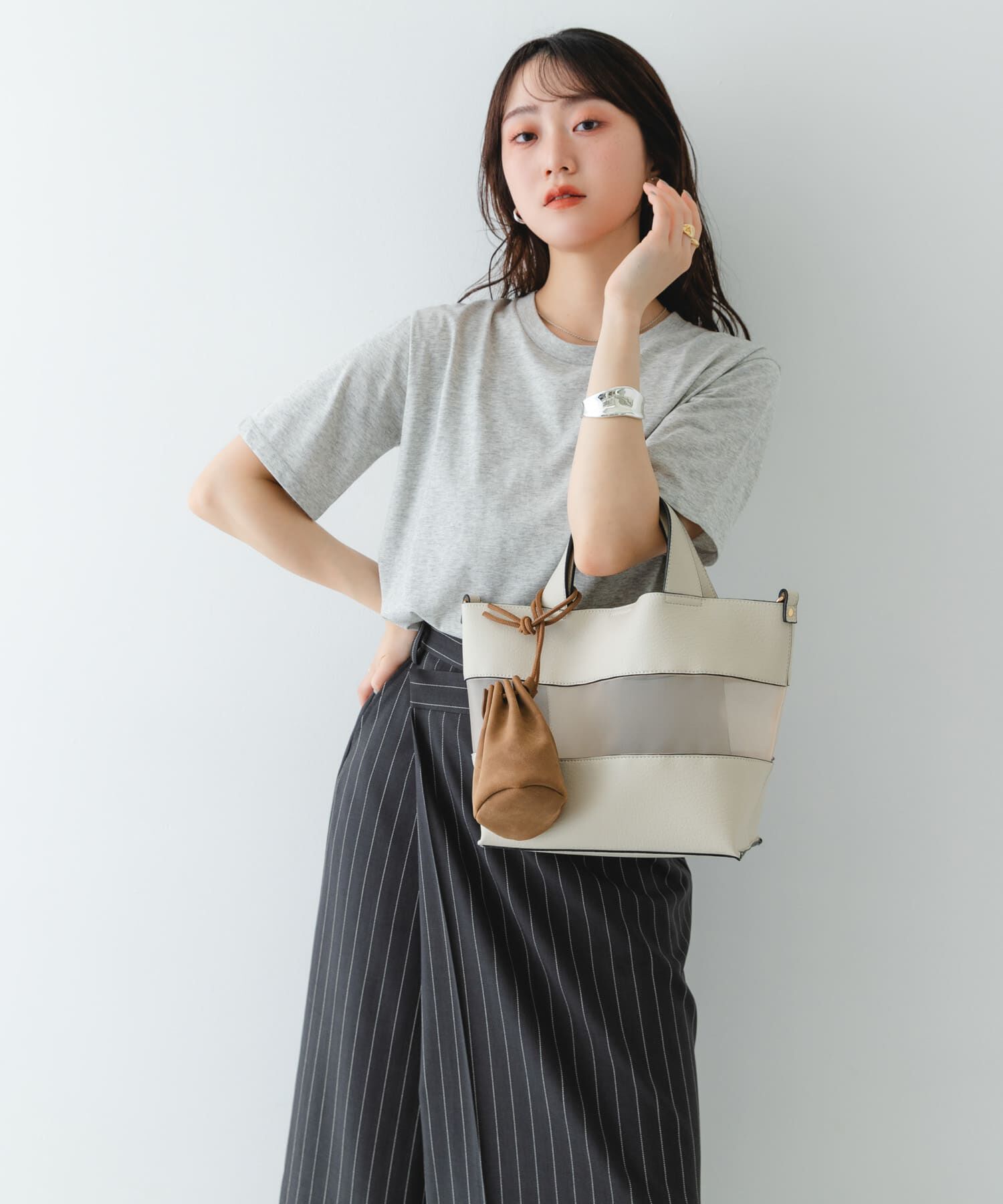 RODE SKO「シアーコンビハンドバッグ」|ハンドバッグ|