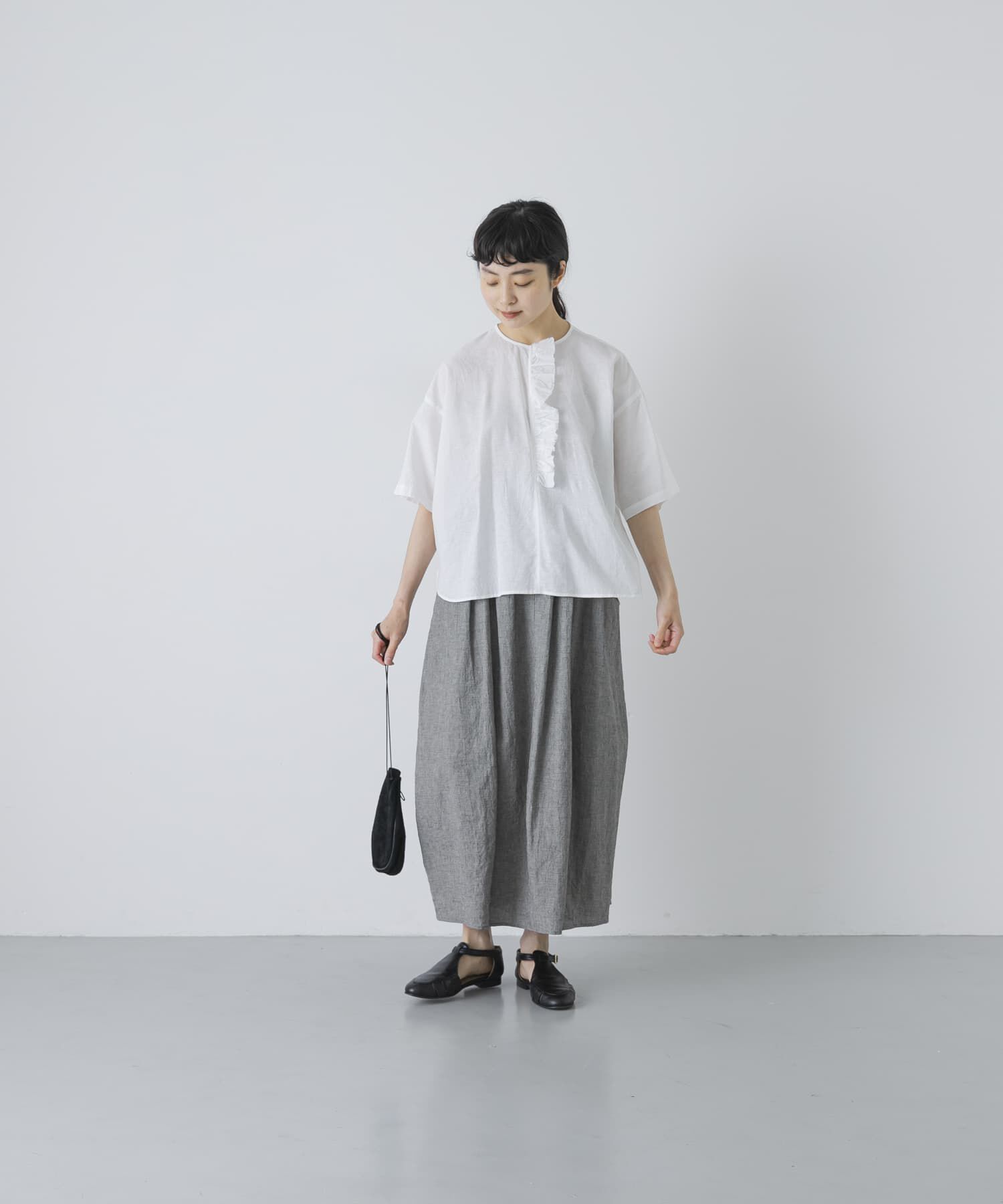 かぐれ「コットンリネンコクーンスカート」|スカート|