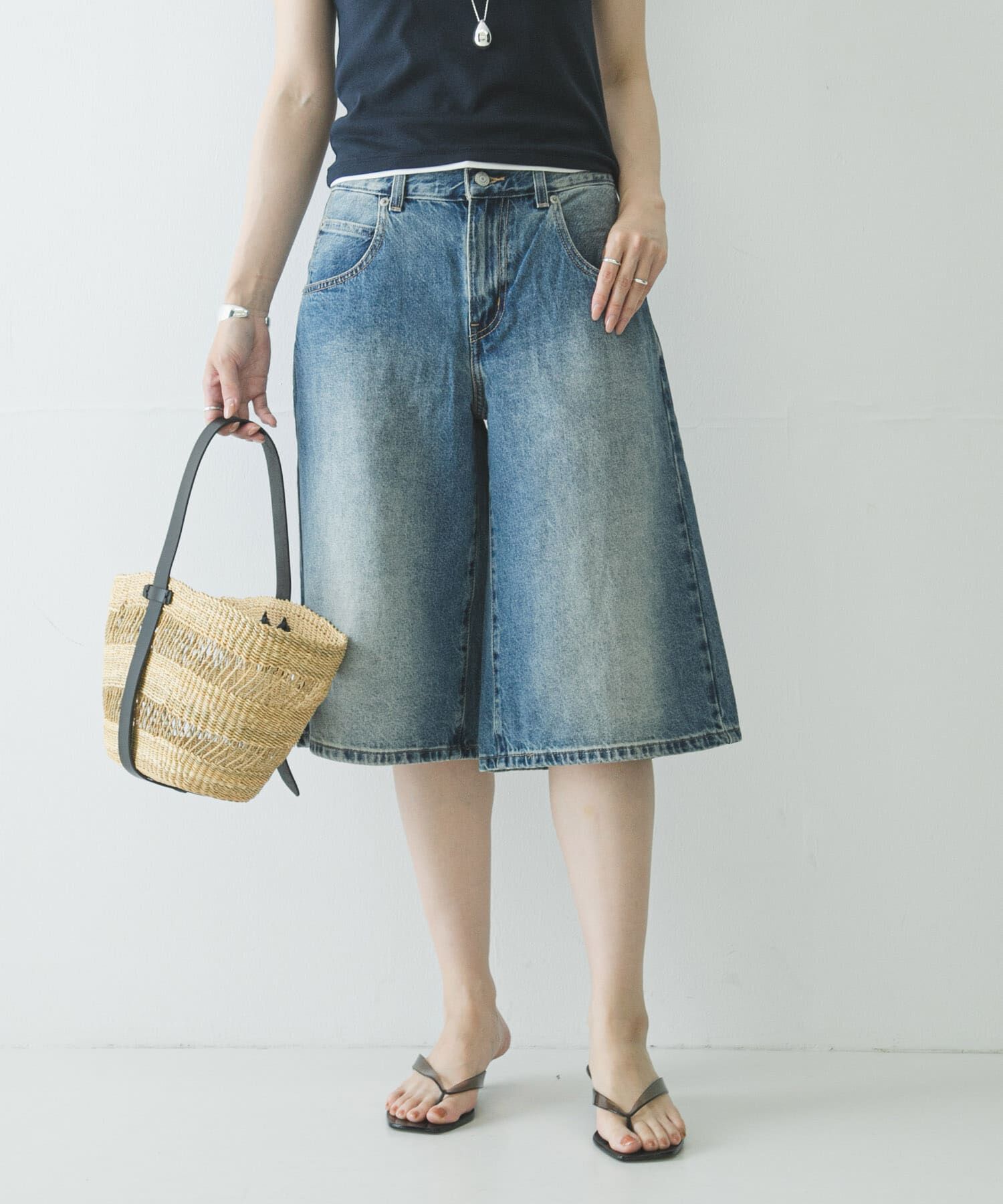 URBAN RESEARCH「LEVI&rsquo;S　SUPER BAGGY JORT」|デニム|