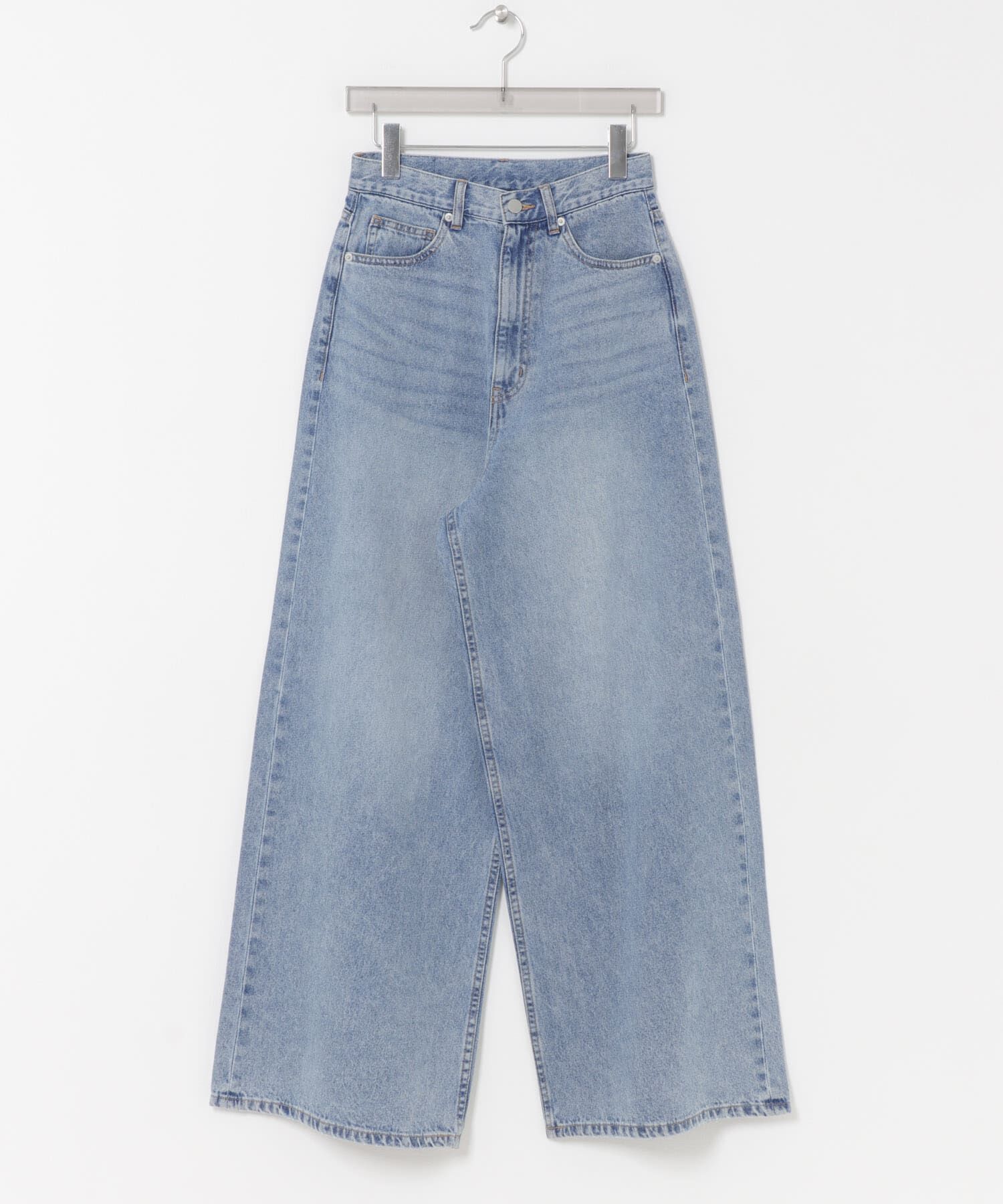 URBAN RESEARCH「Picchi Nia　HIGH RISE BUGGY DENIM」|デニム|ブルー