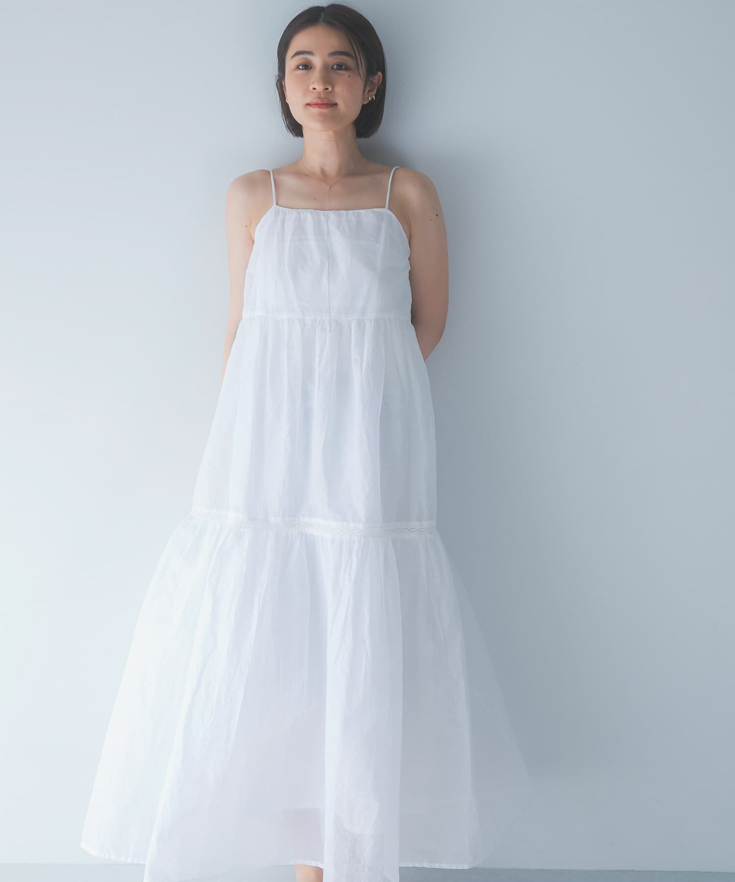 URBAN RESEARCH ROSSO「MARILYN MOON　SHEER TIERED DRESS」|その他|