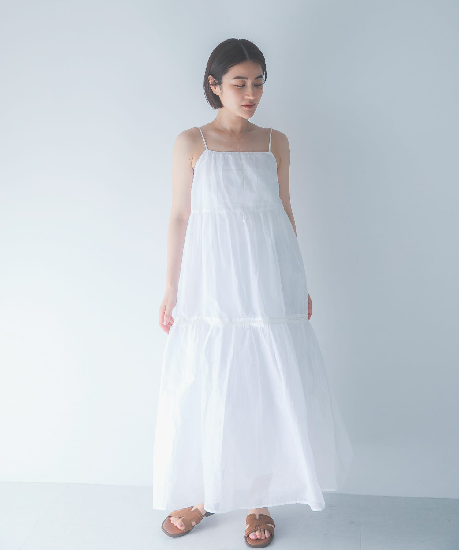 URBAN RESEARCH ROSSO「MARILYN MOON　SHEER TIERED DRESS」|その他|