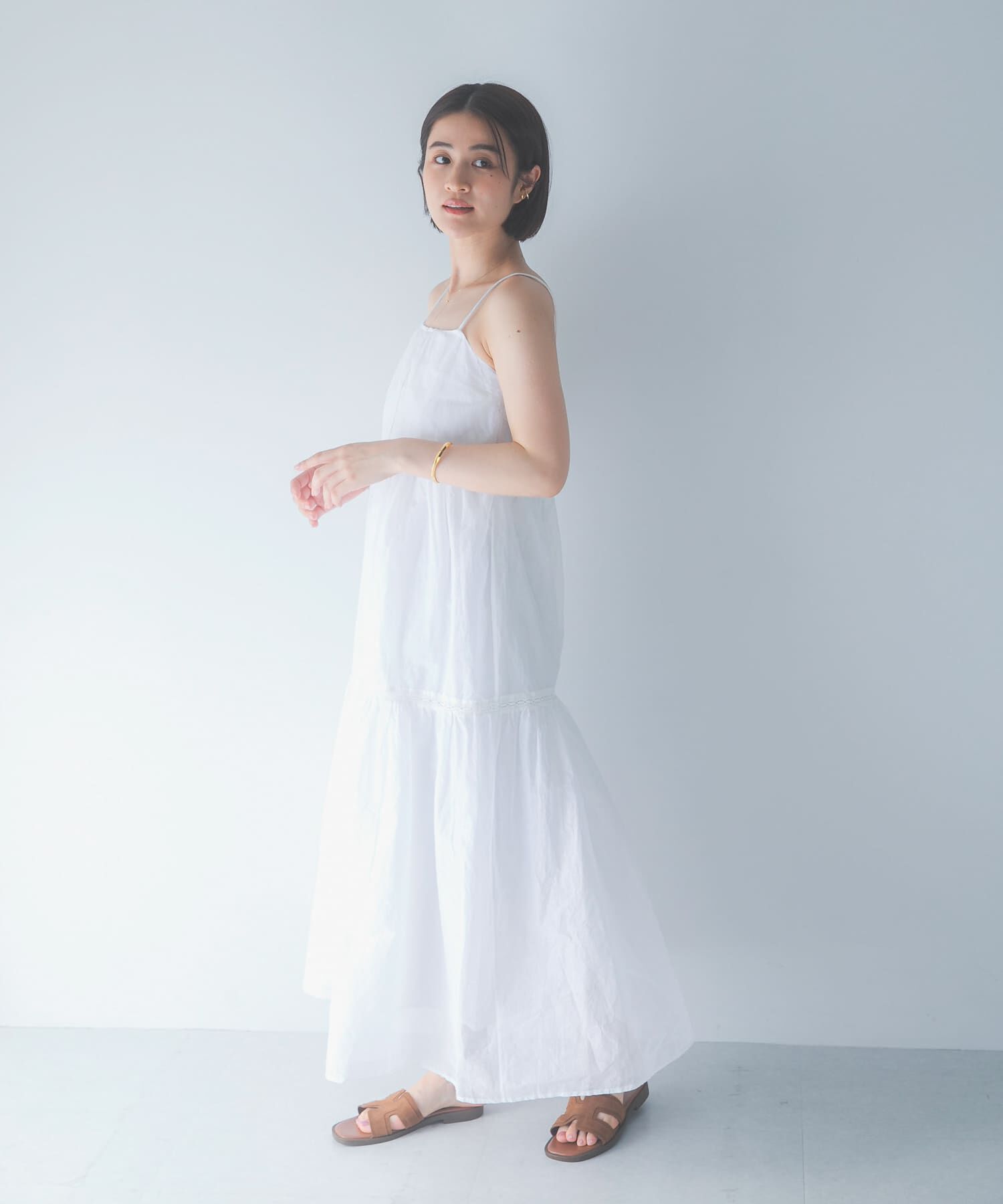 URBAN RESEARCH ROSSO「MARILYN MOON　SHEER TIERED DRESS」|その他|